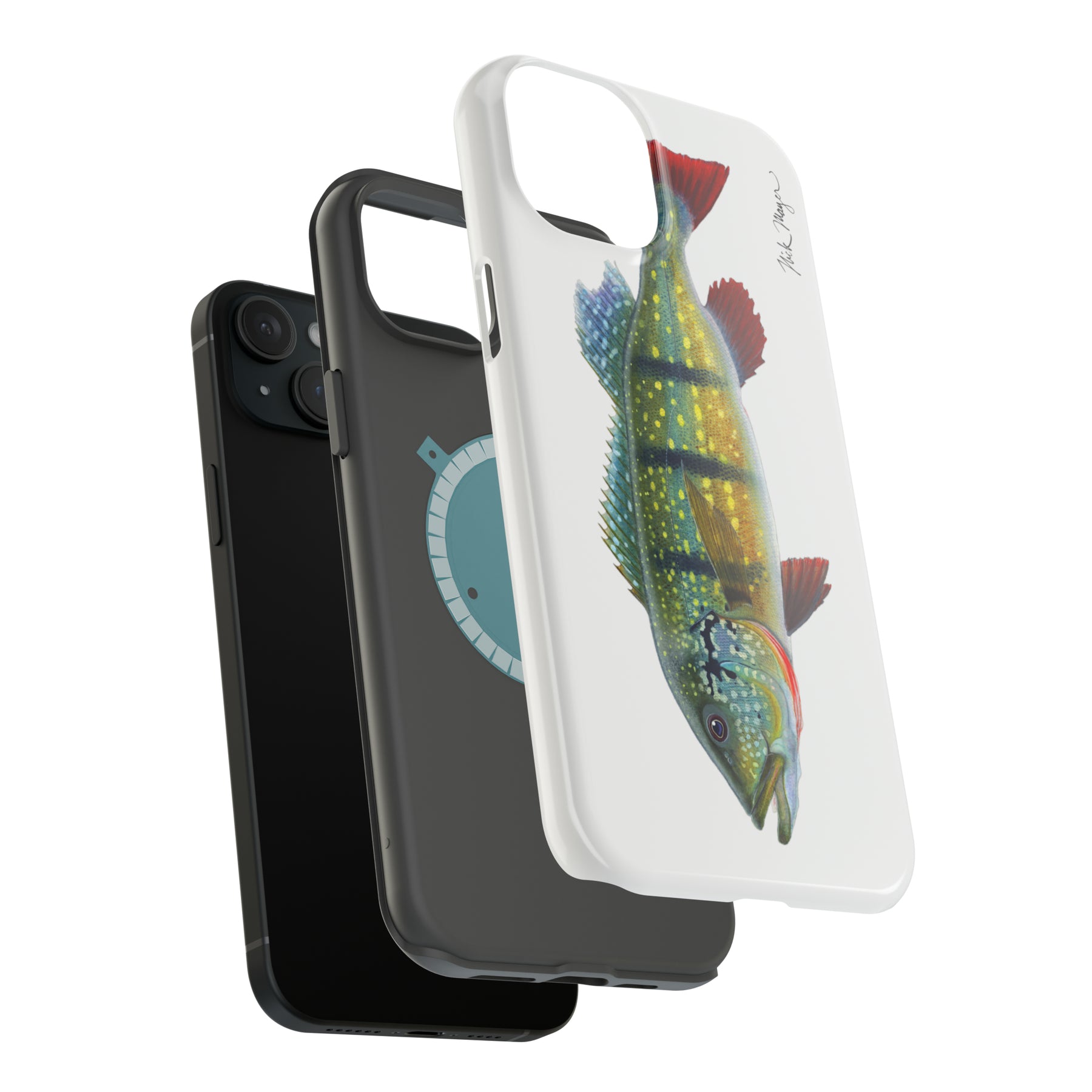 Peacock Bass MagSafe iPhone Case