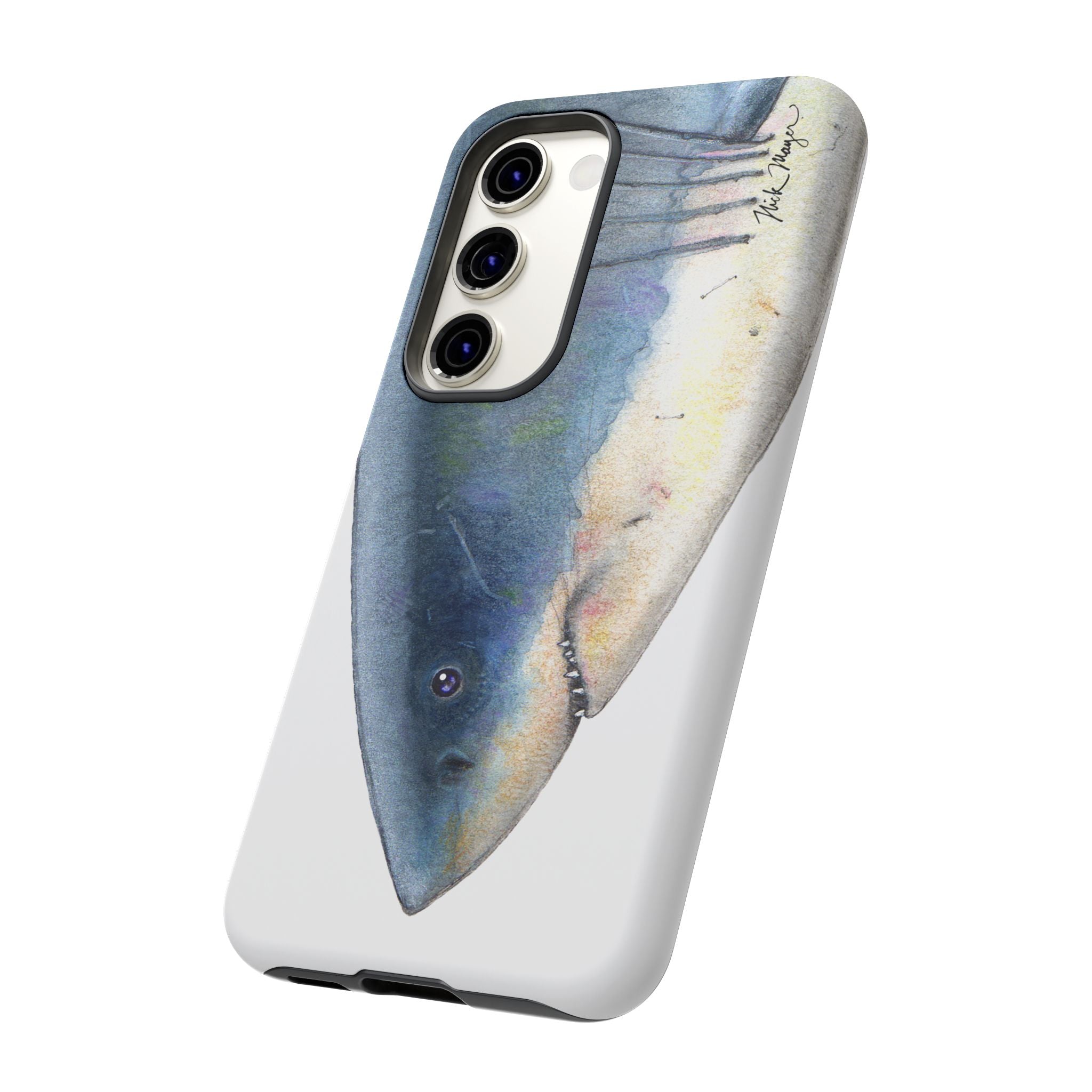 Great White Shark Face Phone Case (Samsung) Printify