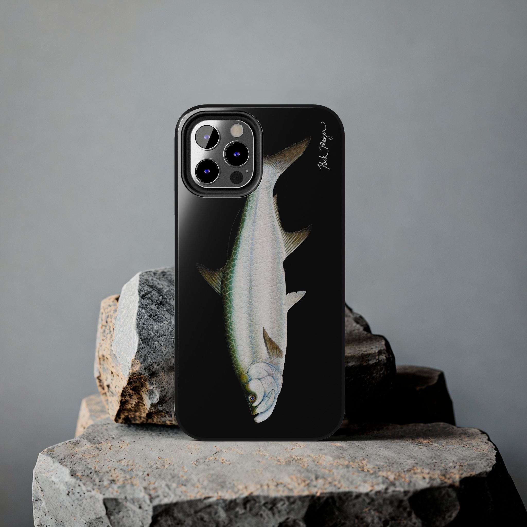 Tarpon Black Phone Case (iPhone)