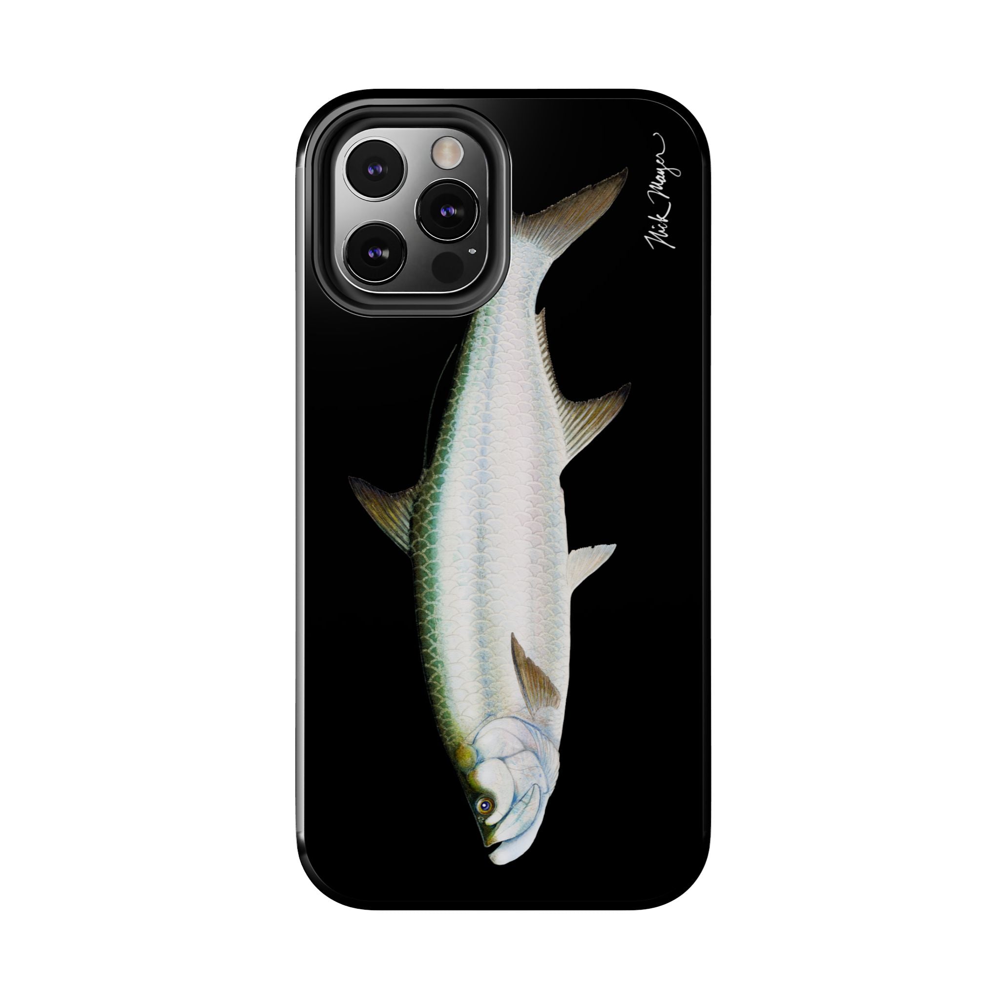 Tarpon Black Phone Case (iPhone)