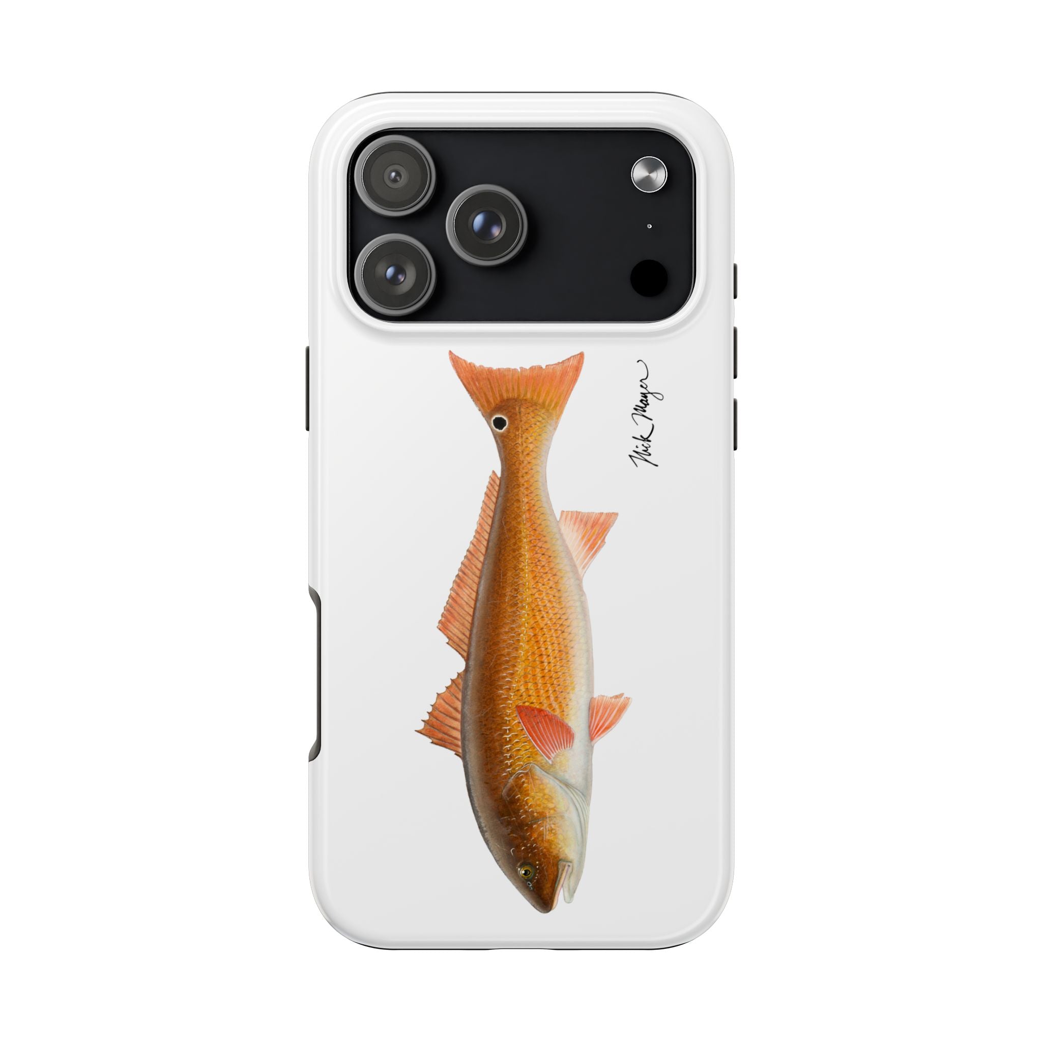 Redfish White Phone Case (iPhone)