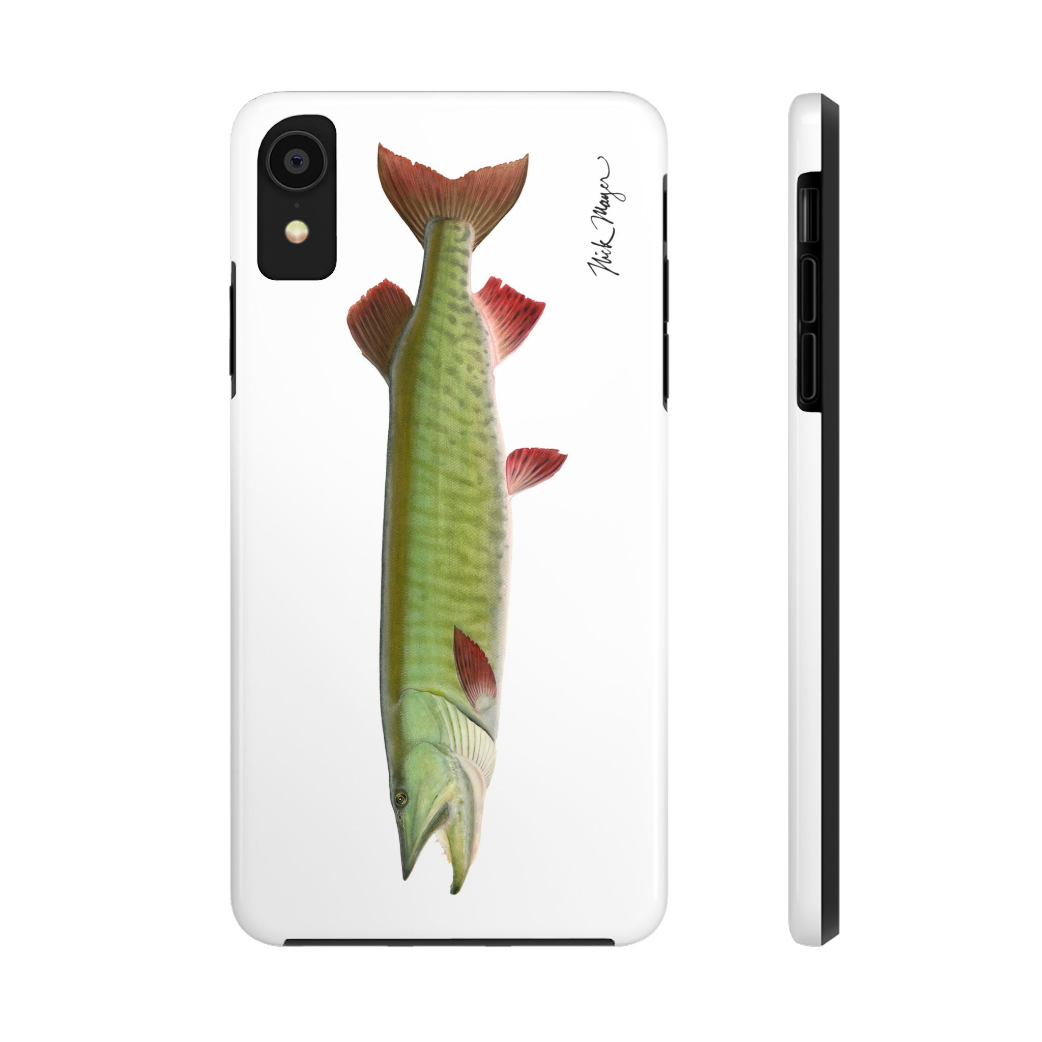 Trophy Muskie White Phone Case (iPhone)