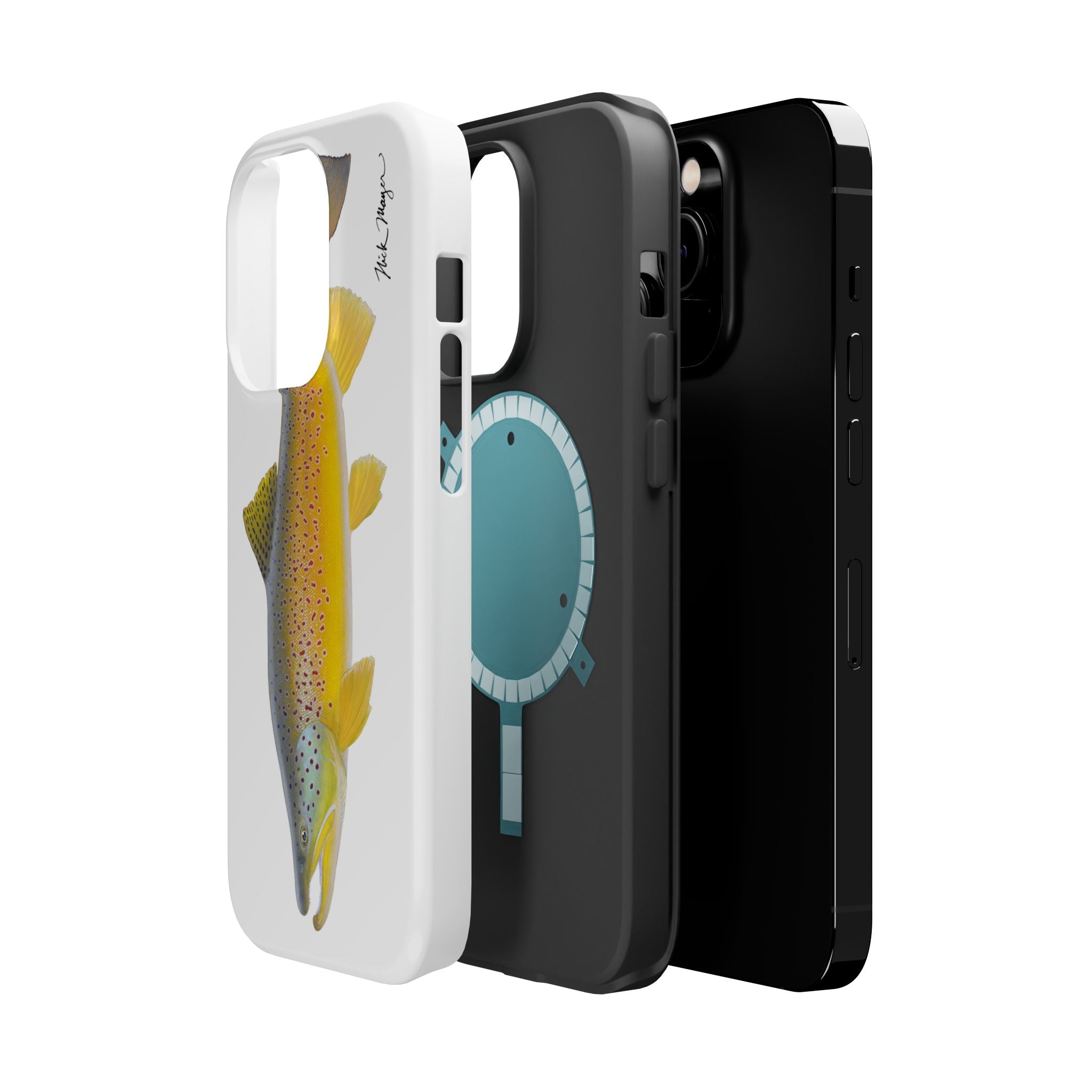 Brown Trout 3 MagSafe iPhone Case