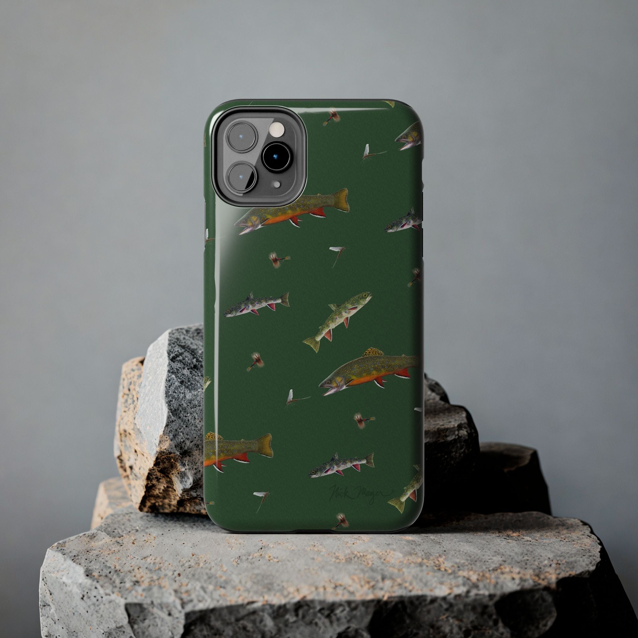 Trout and Flies Phone Case (iPhone)
