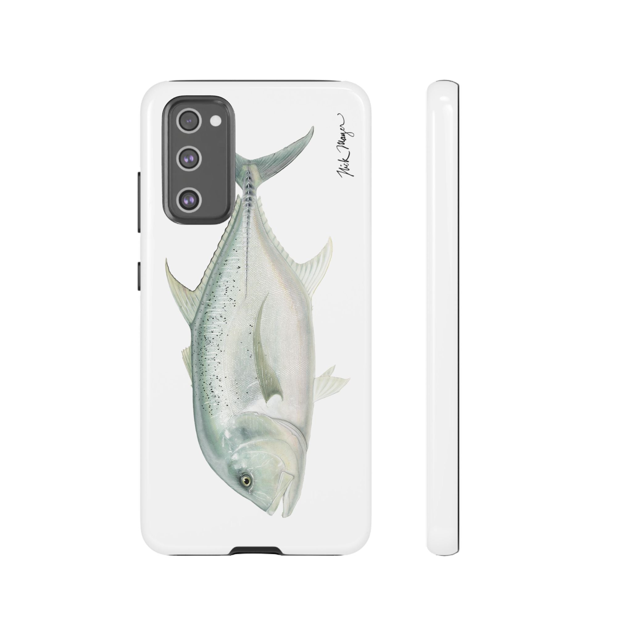 Boss GT White Phone Case (Samsung)