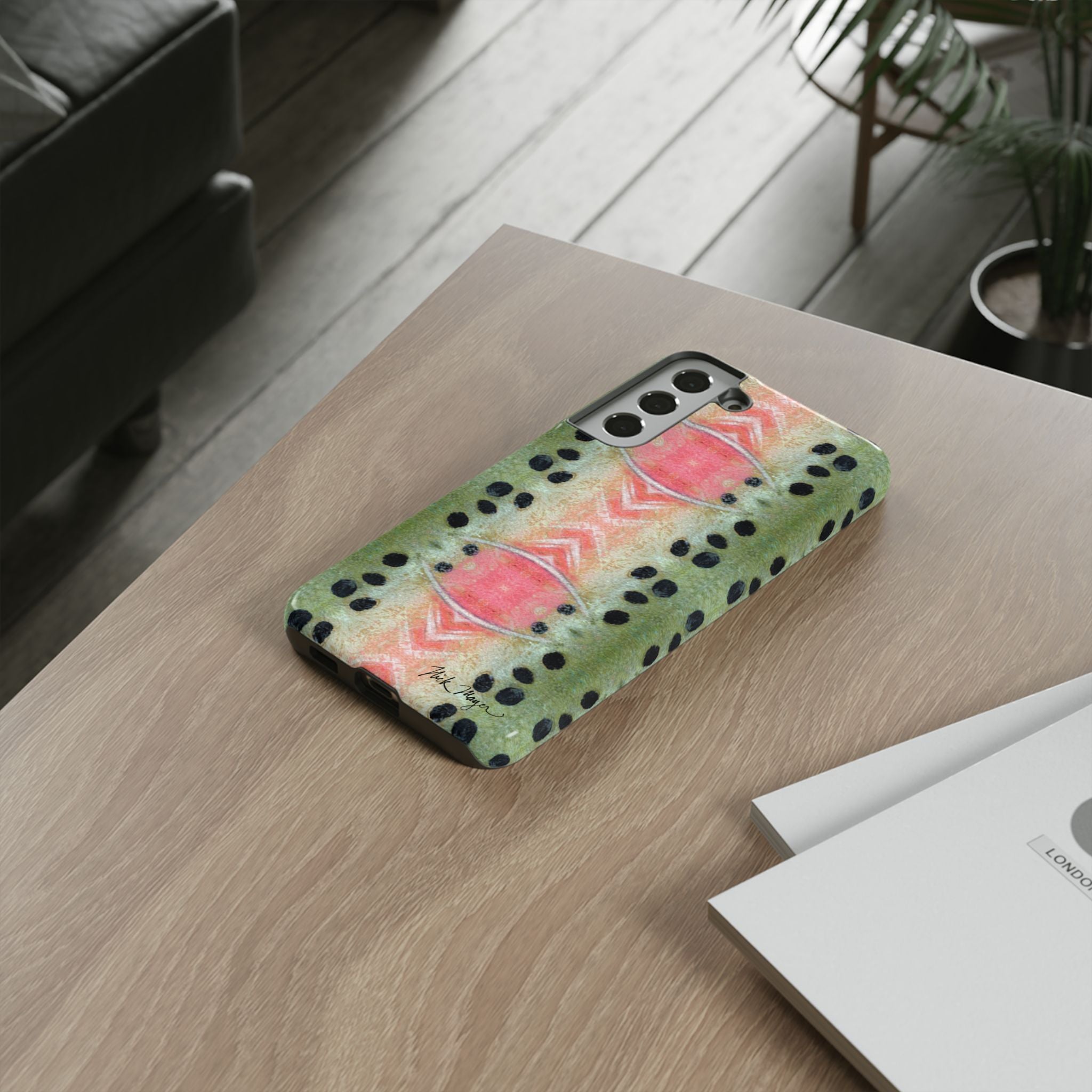 Rainbow Trout Pattern Phone Case (Samsung) Printify