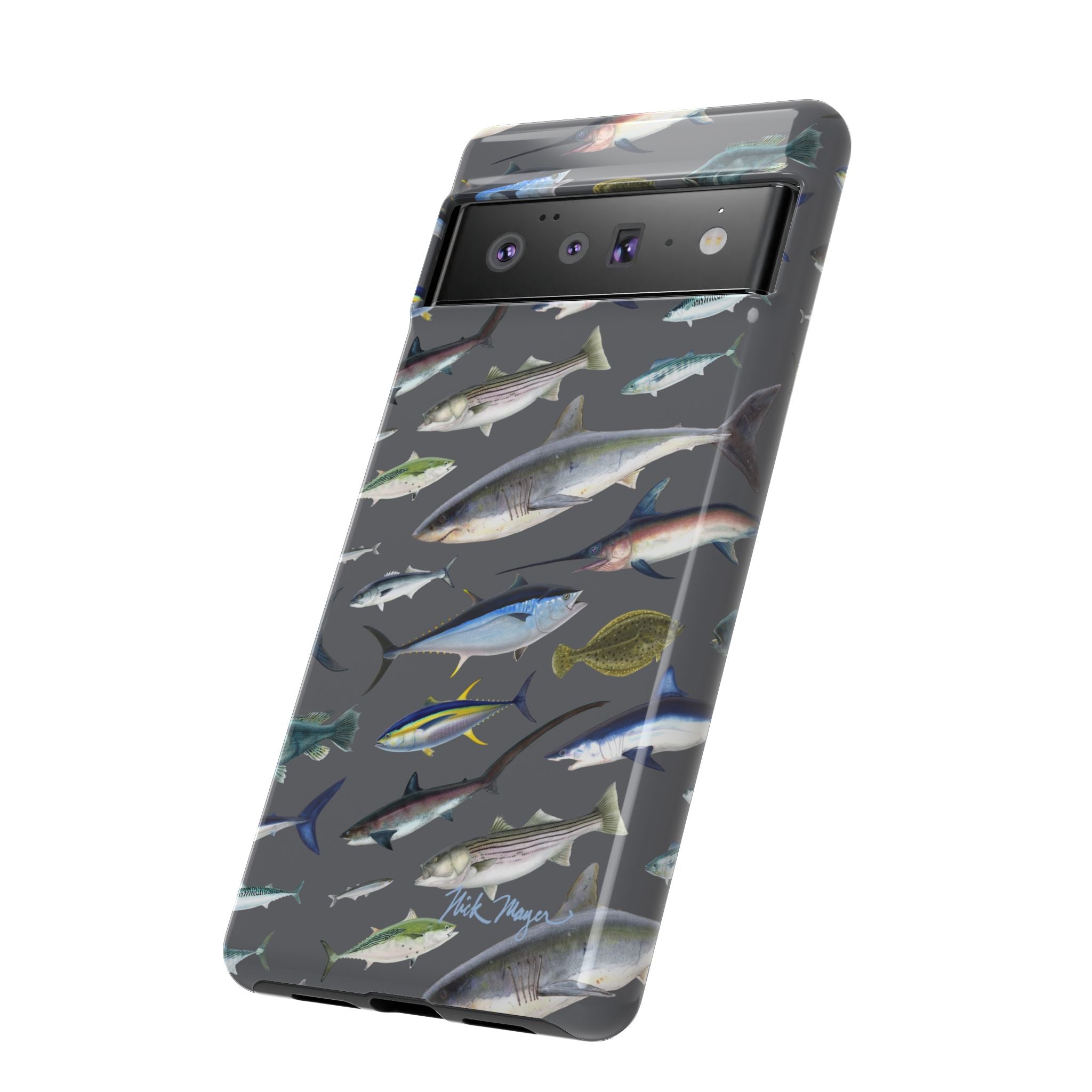 New England Offshore Fish Grey Phone Case, NEW!  (Samsung)