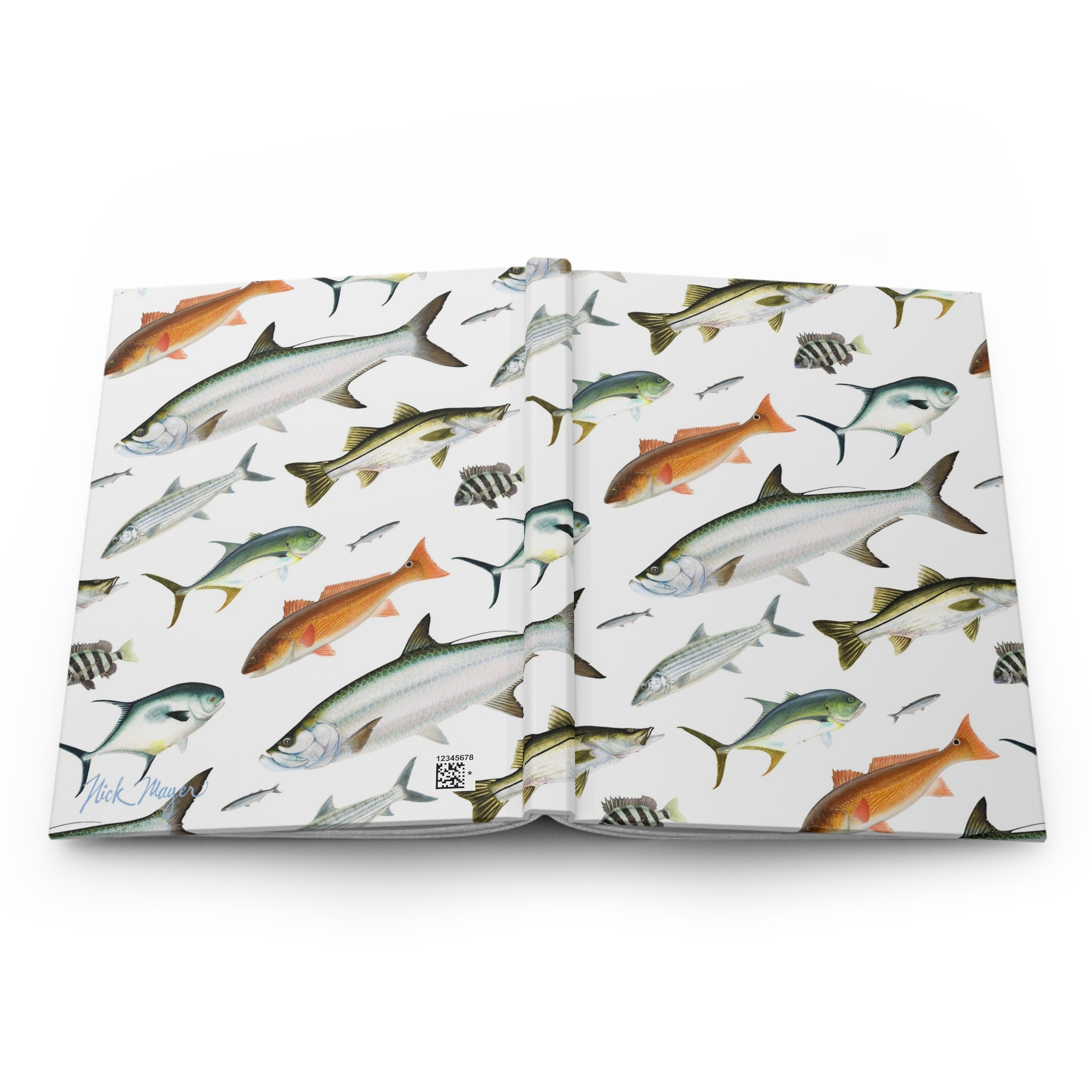 Southern Inshore Fish Hardcover Journal/ Notebook