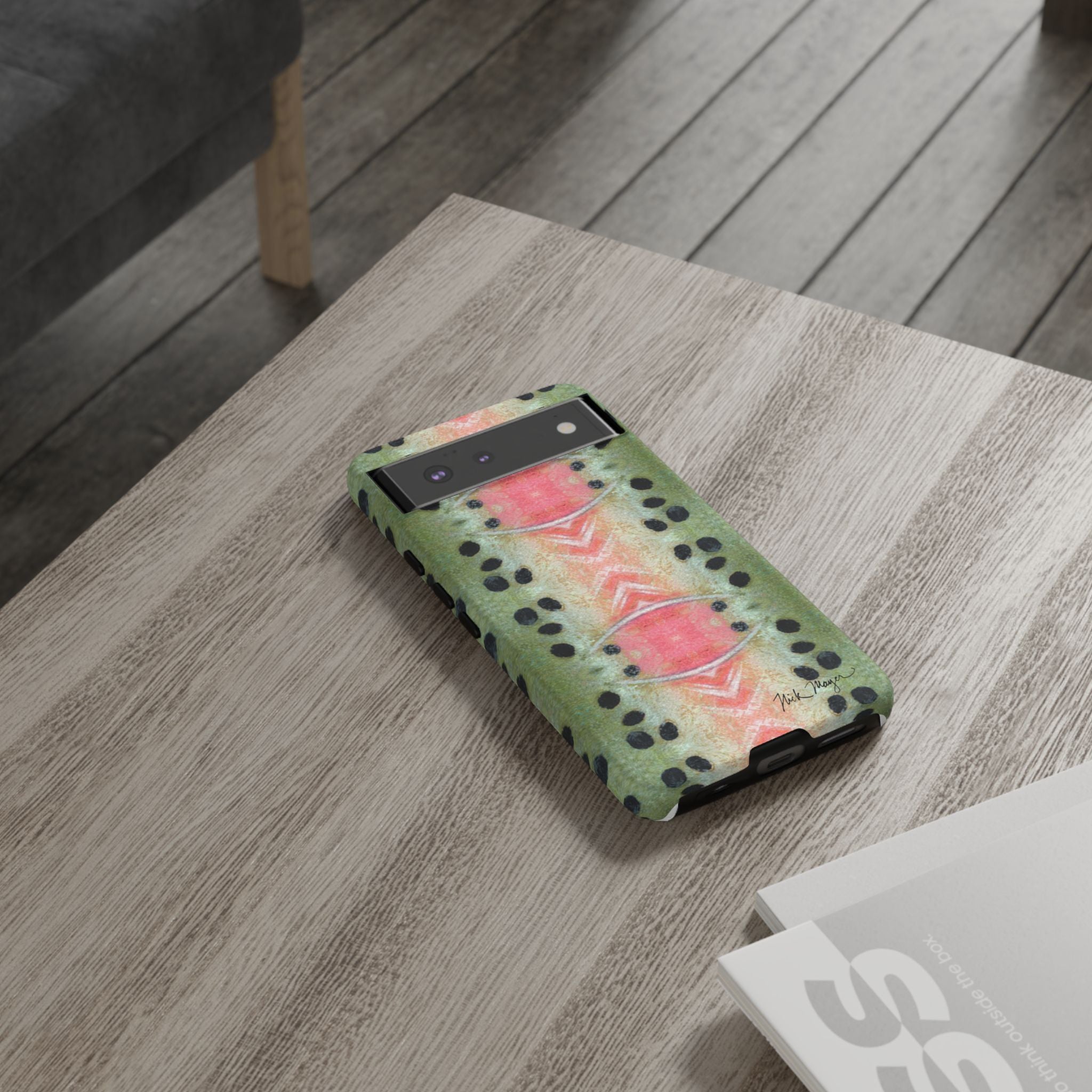 Rainbow Trout Pattern Phone Case (Samsung) Printify