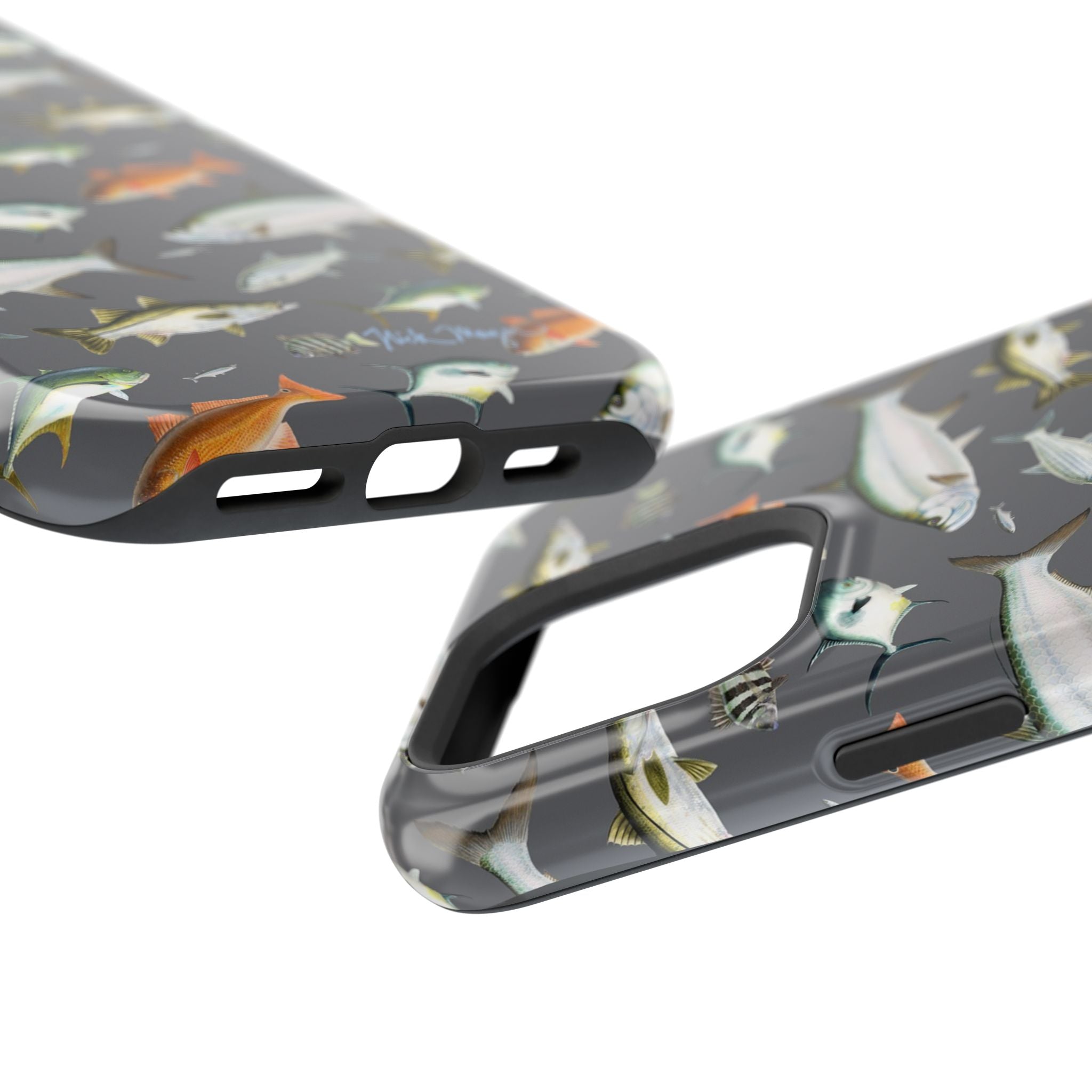 NEW Southern Fish Grey MagSafe iPhone Case