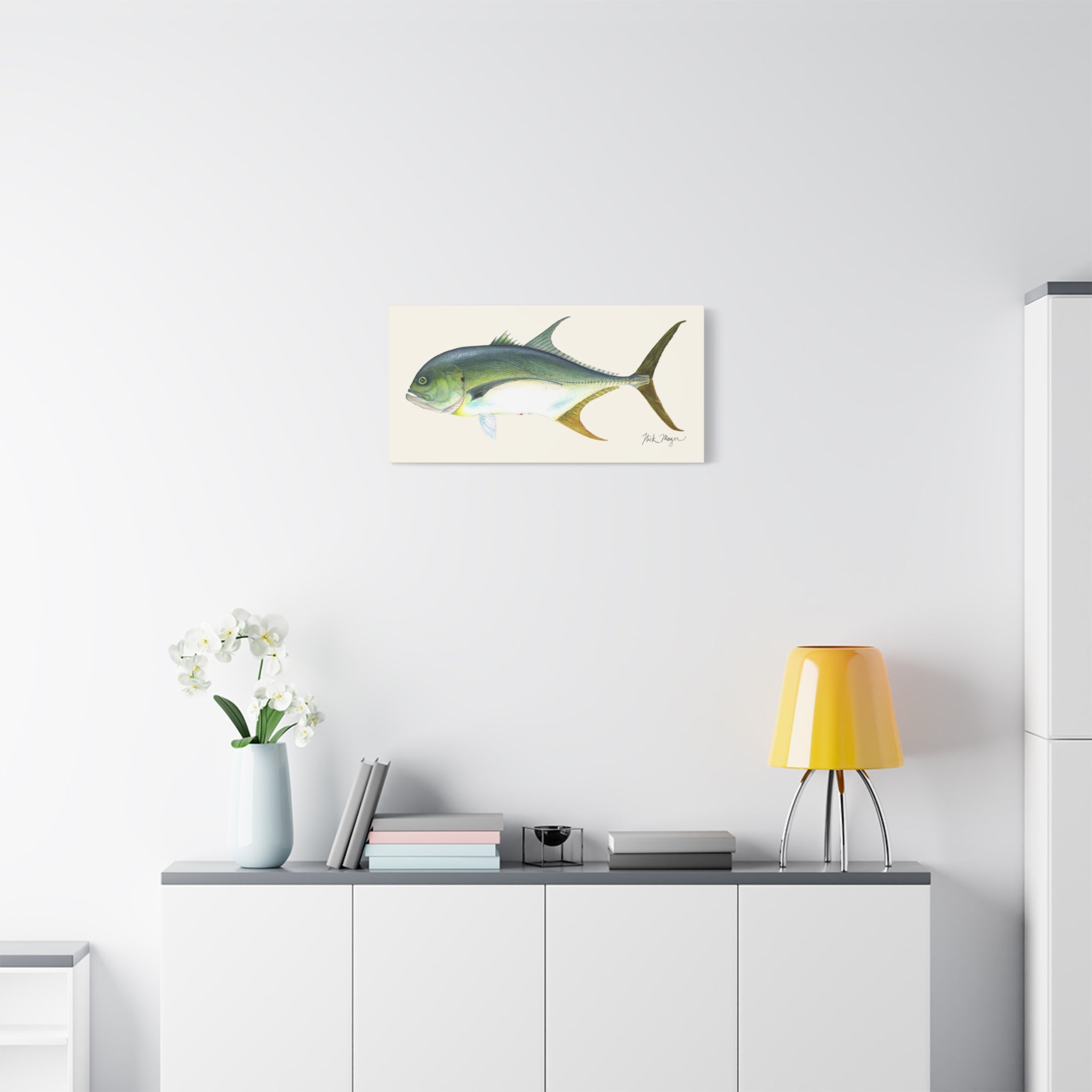 Jack Crevalle Canvas Print