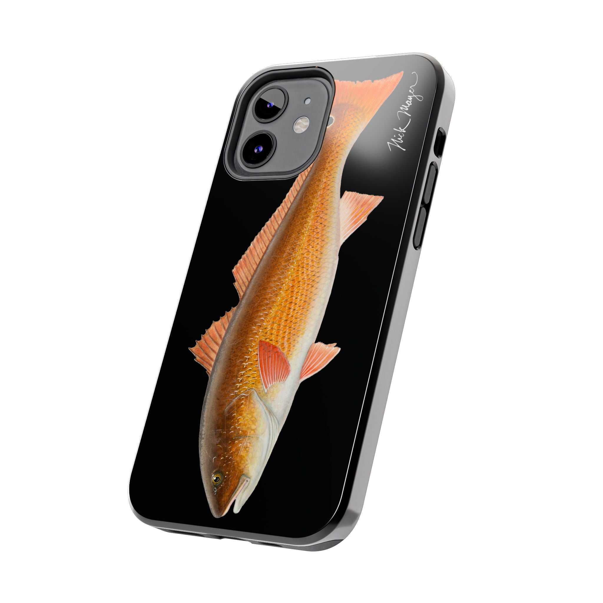 Redfish Black Phone Case (iPhone)