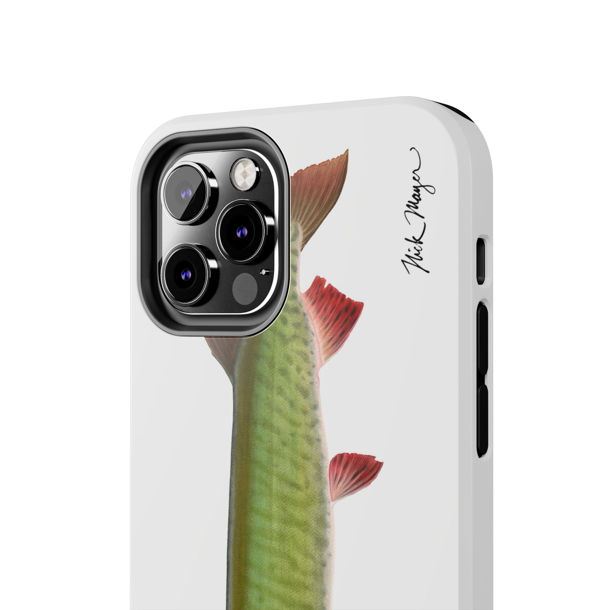 Trophy Muskie White Phone Case (iPhone)