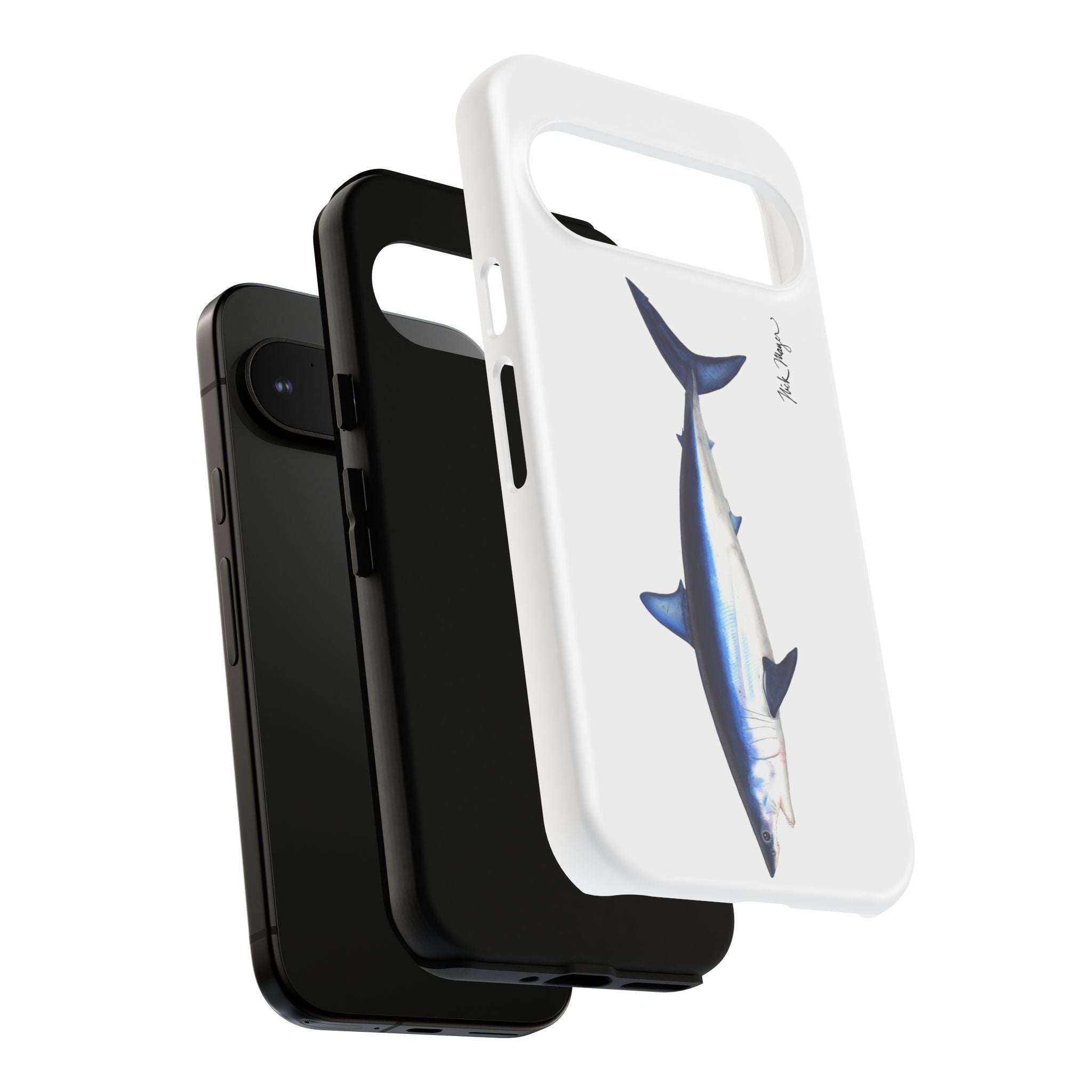 Mako Shark White Phone Case (Samsung)