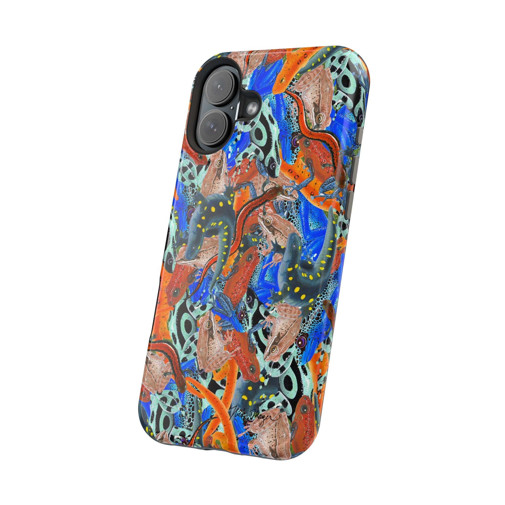 NEW Frogs and Salamanders MagSafe iPhone Case