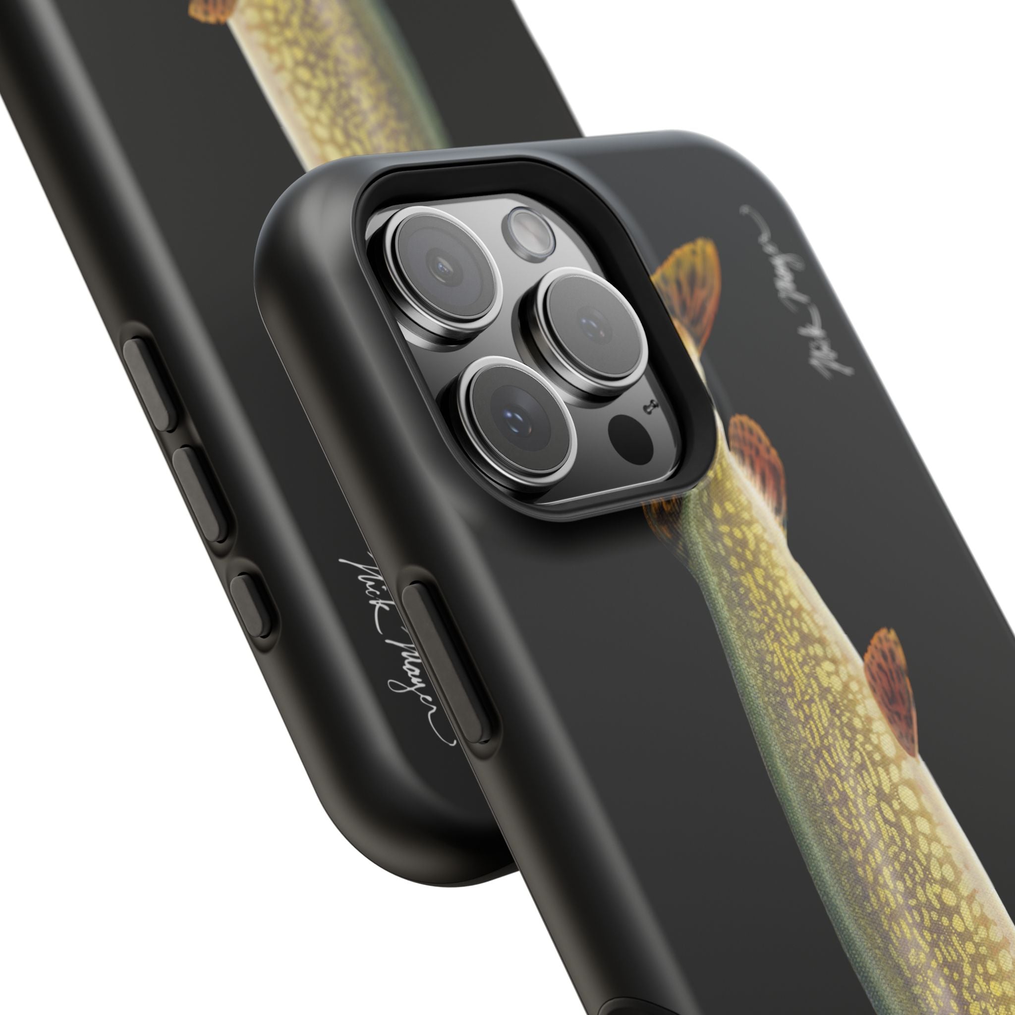 Northern Pike MagSafe Black iPhone Case Printify
