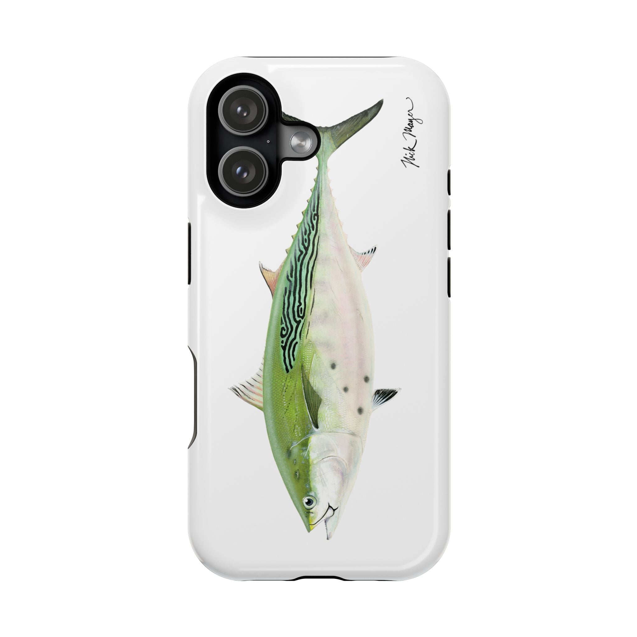 Albie MagSafe White iPhone Case