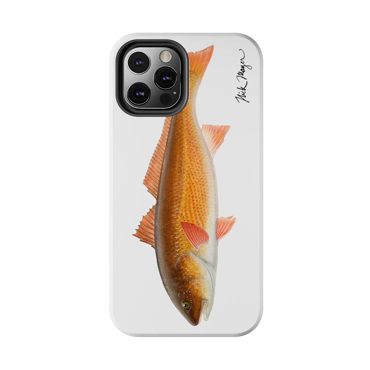 Redfish White Phone Case (iPhone) Printify