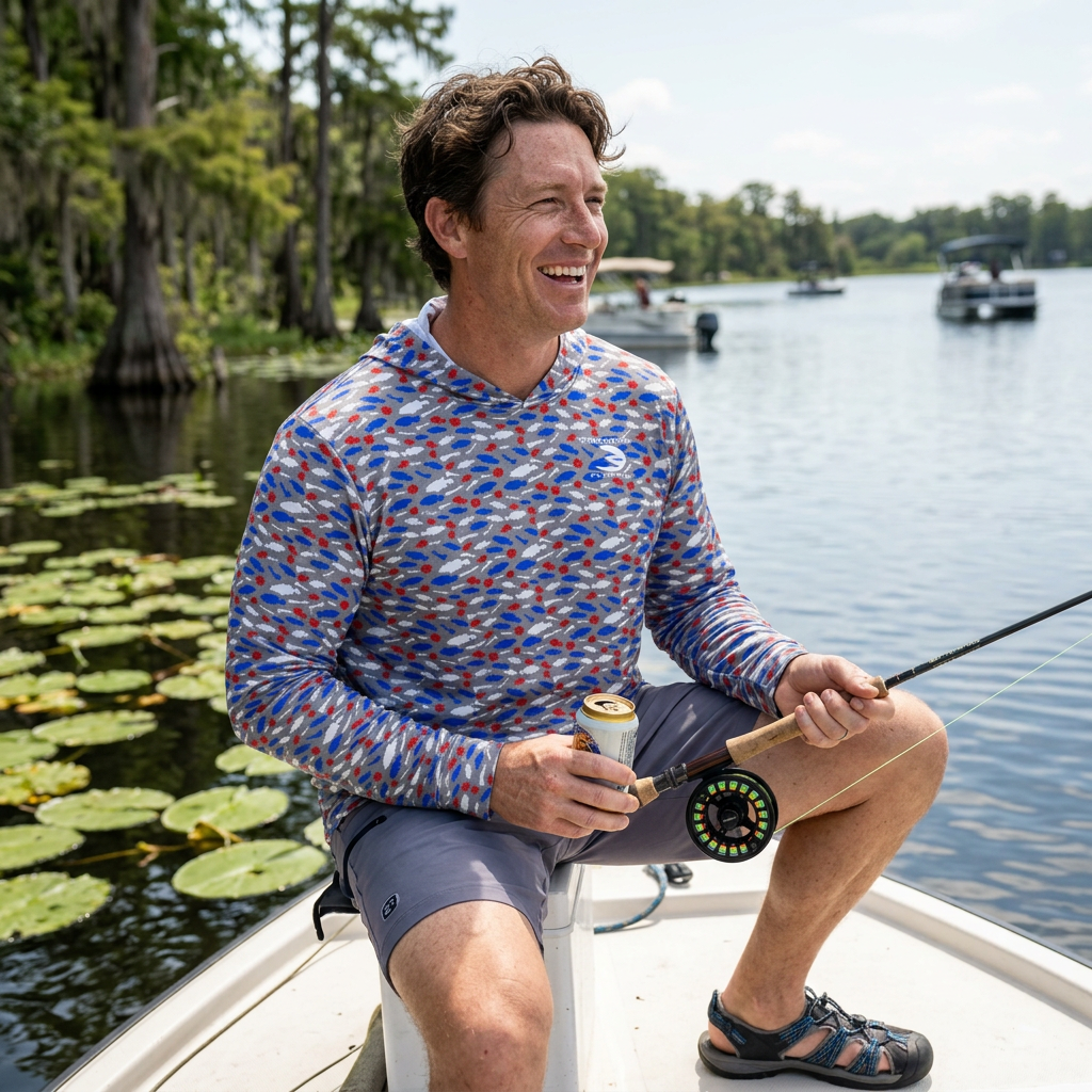 America's 250th Special Edition Bass Camo Sun Protective Hoody