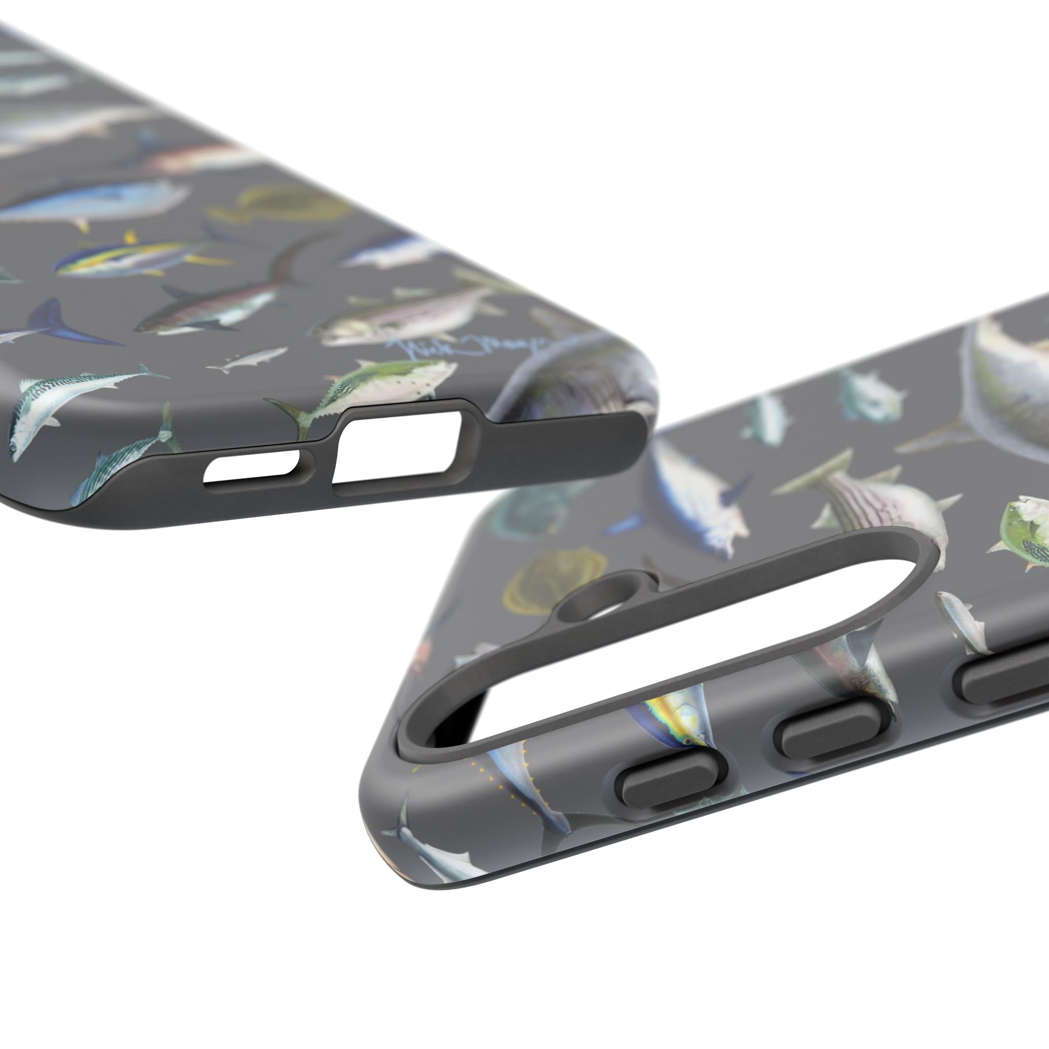 New England Offshore Fish Grey Phone Case, NEW!  (Samsung)