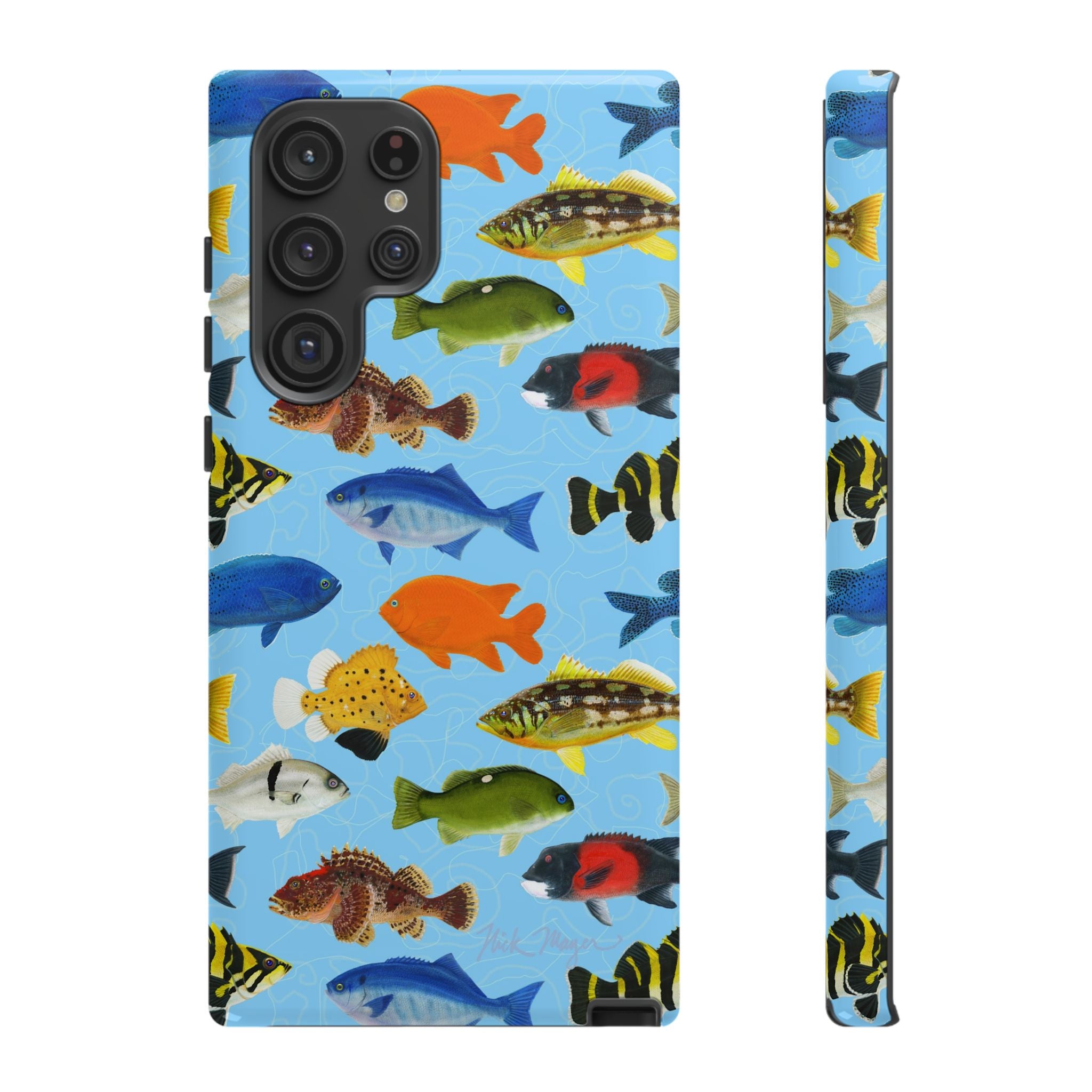 NEW California Fish Blue Phone Case (Samsung)
