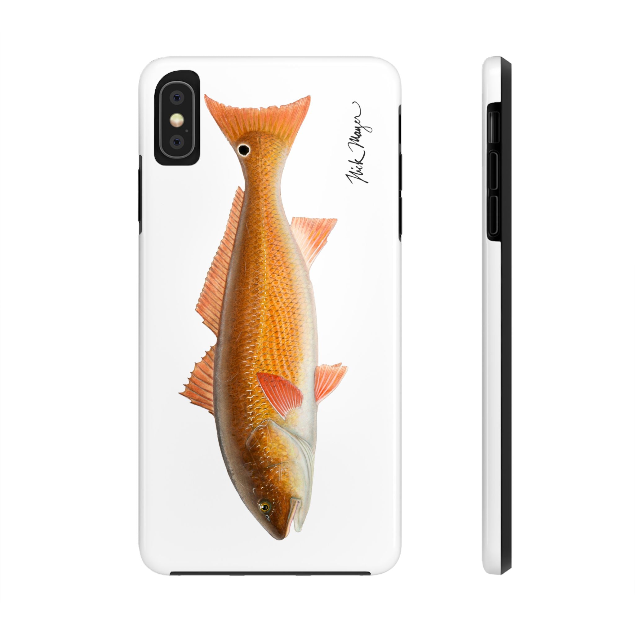 Redfish White Phone Case (iPhone)