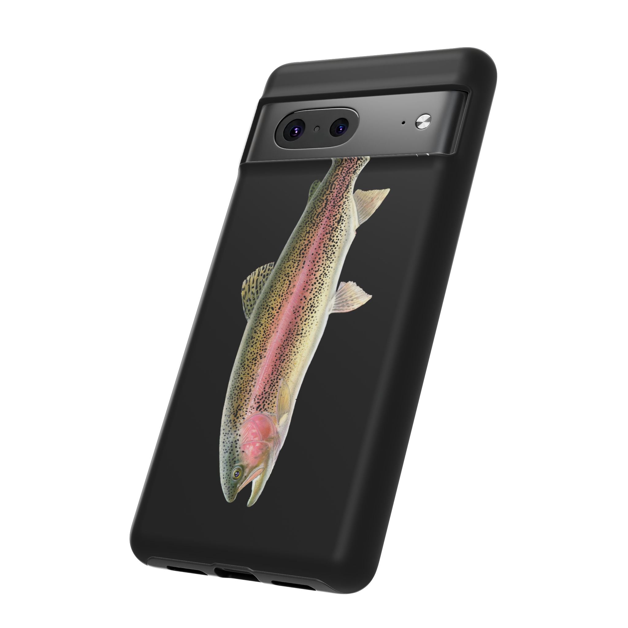 Rainbow Trout Black Phone Case (Samsung) Printify