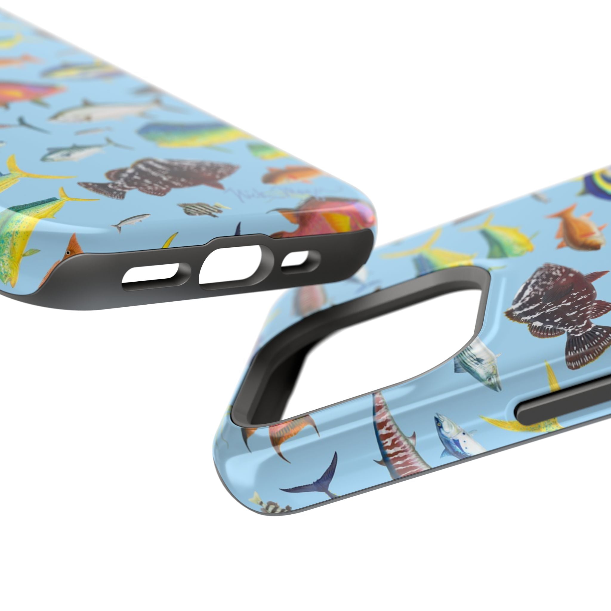 Southern Offshore Fish Blue MagSafe iPhone Case