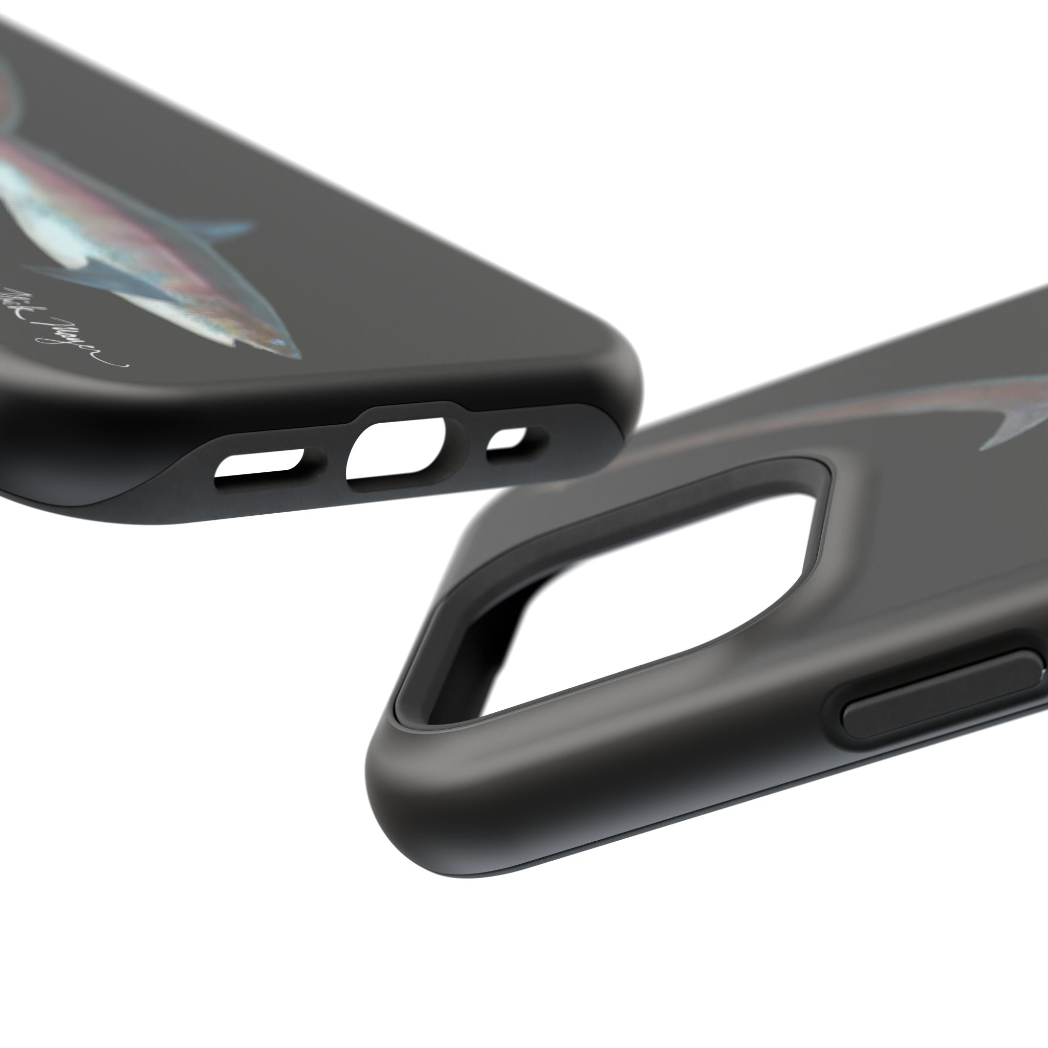 Thresher Shark MagSafe Black iPhone Case