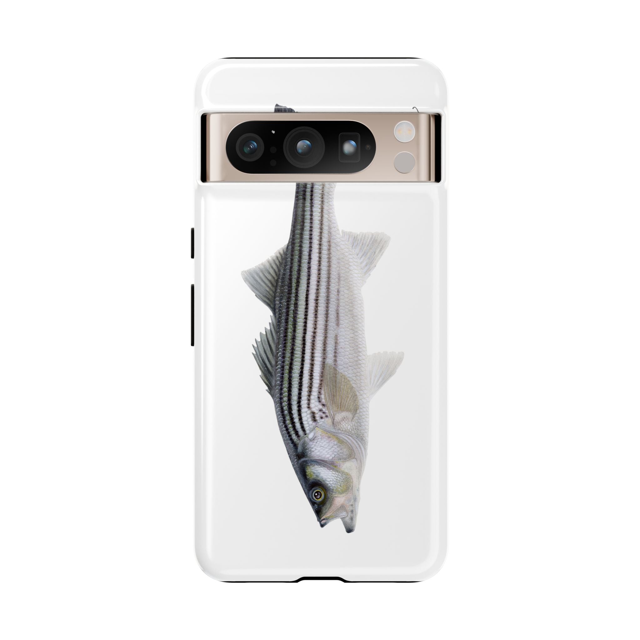 Schoolie Striper White Phone Case (Samsung) Printify