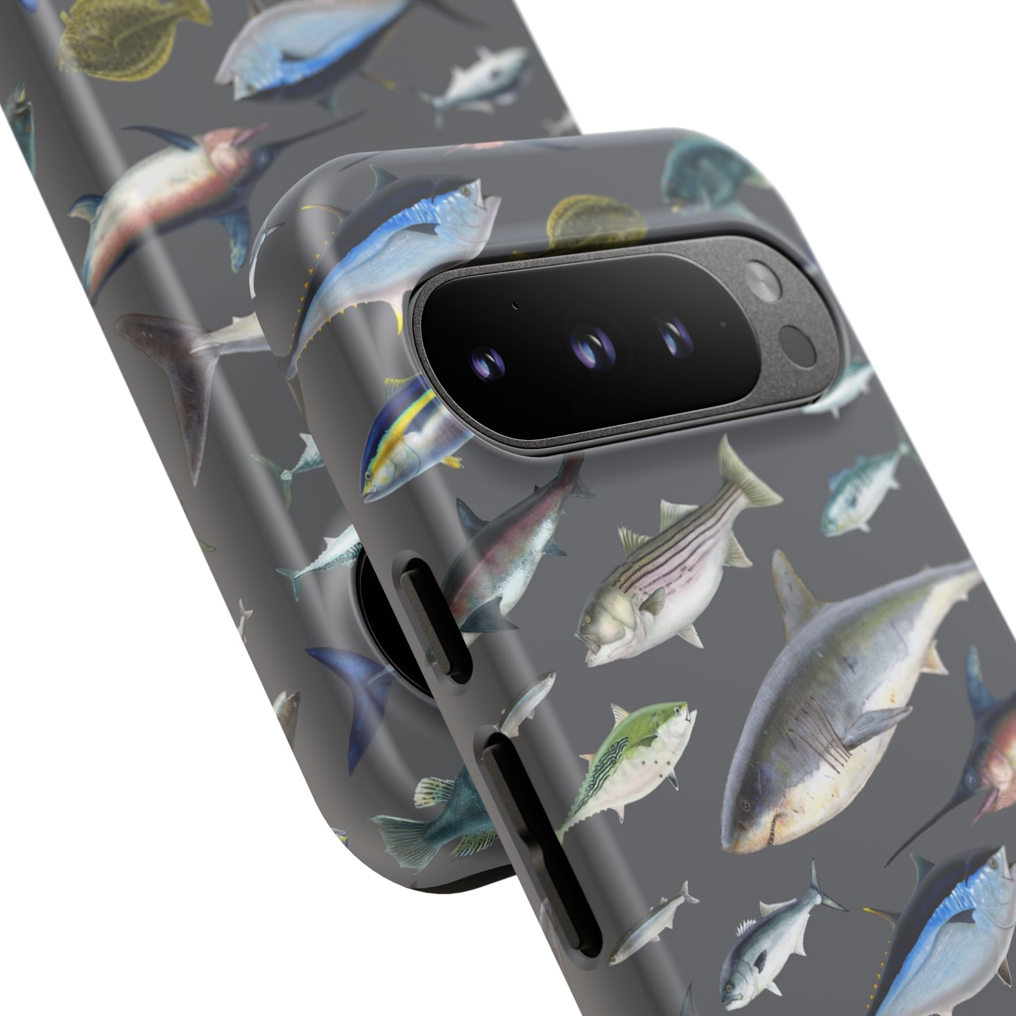 New England Offshore Fish Grey Phone Case, NEW!  (Samsung)