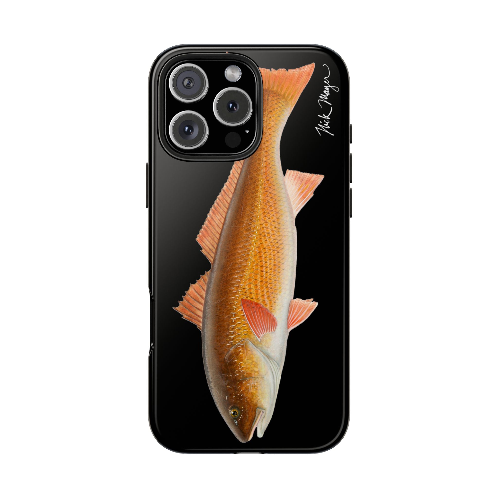 Redfish Black Phone Case (iPhone)