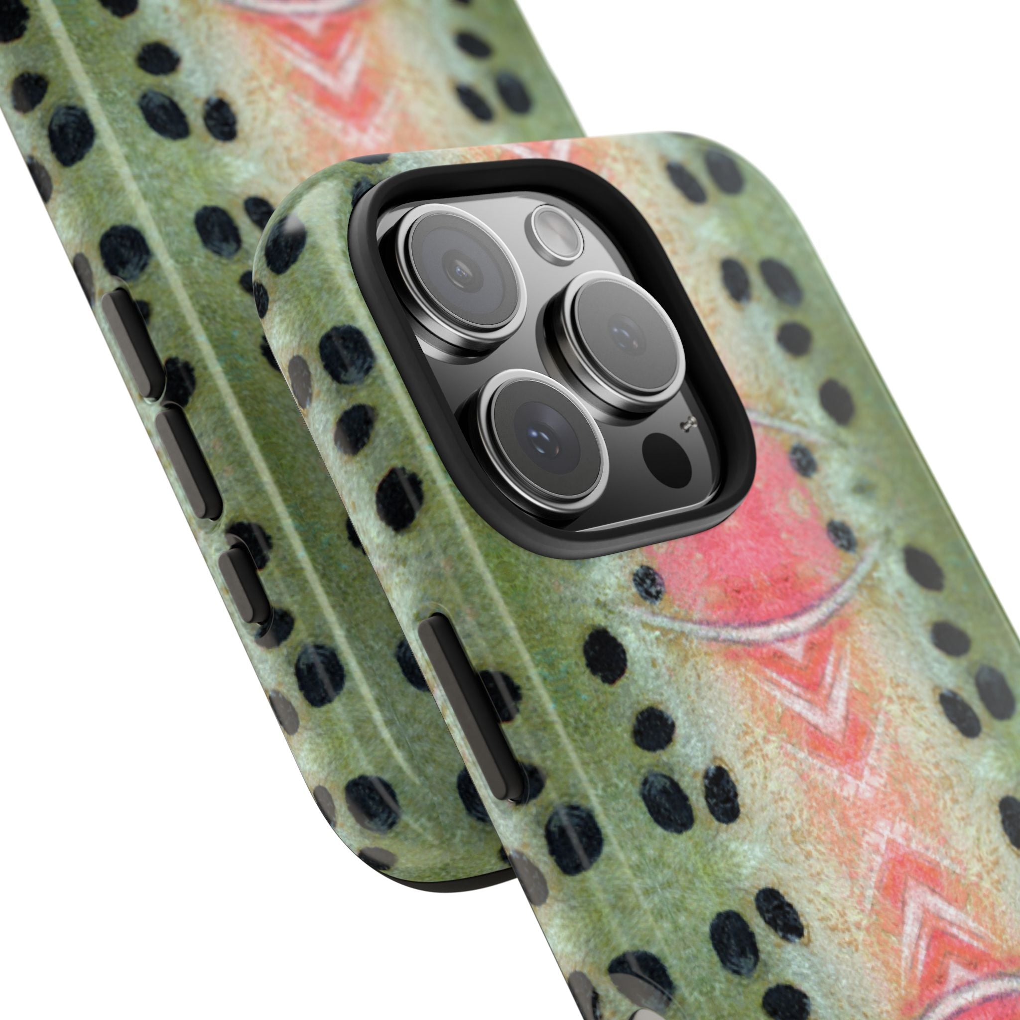 Rainbow Trout Pattern Phone Case (iPhone)