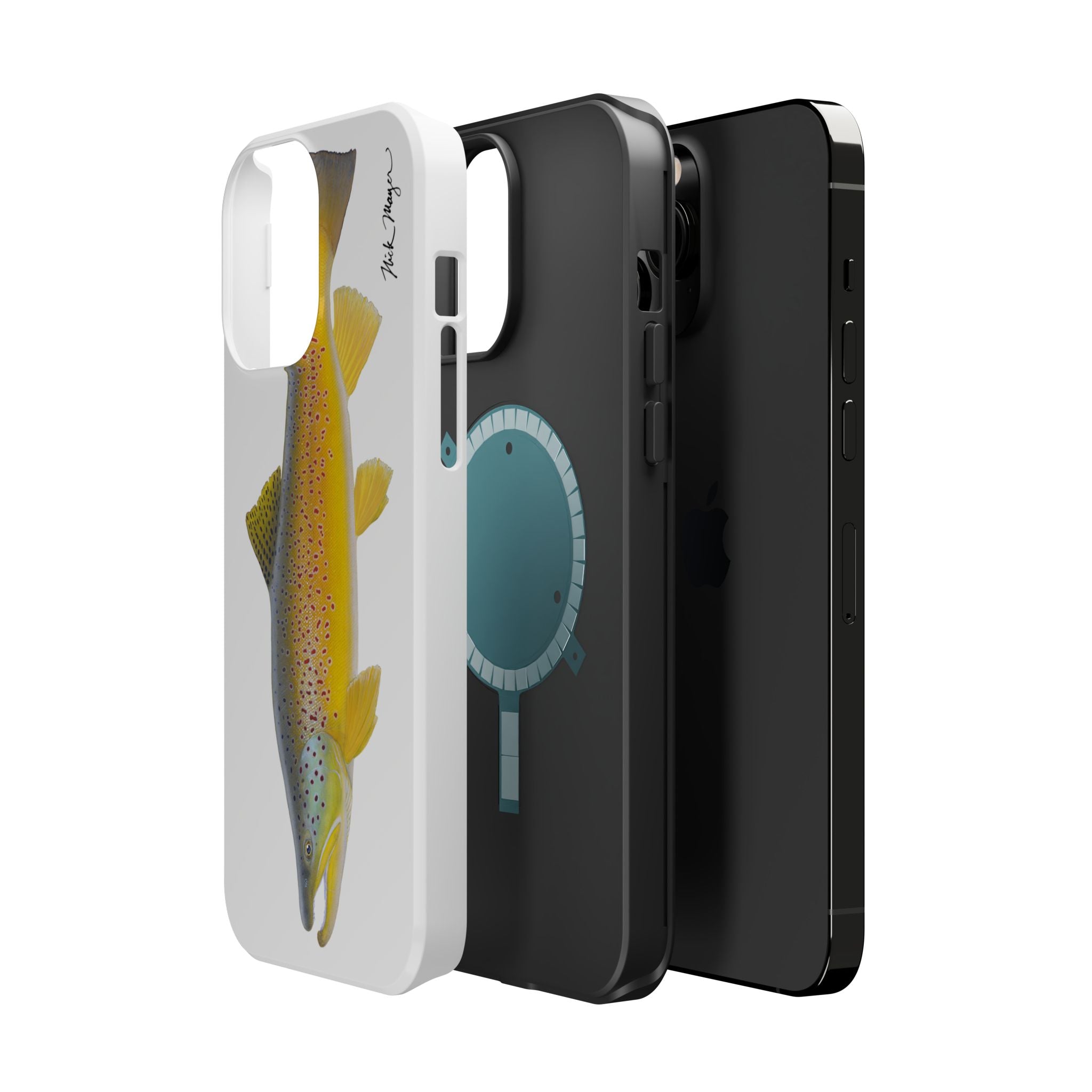 Brown Trout 3 MagSafe iPhone Case