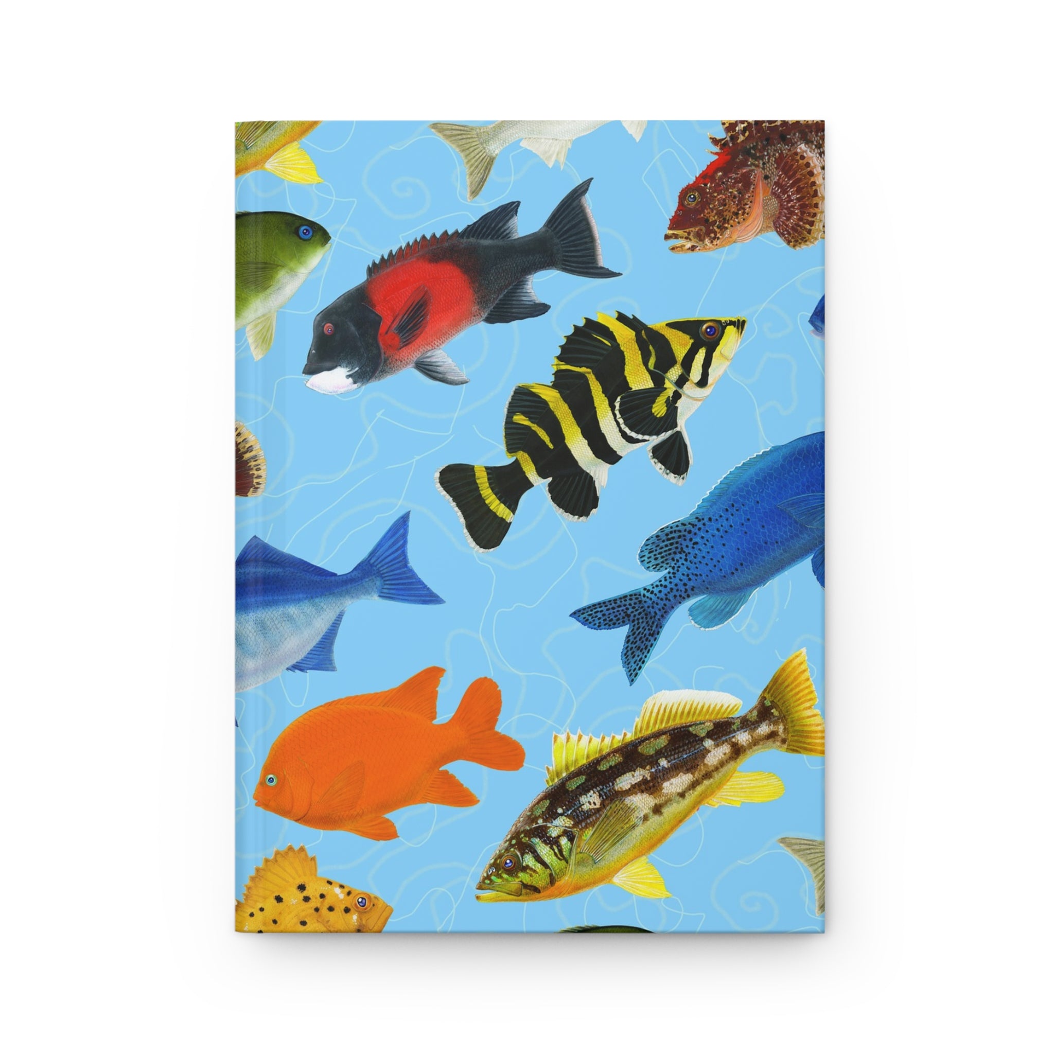 Pacific Fish Hardcover Journal/ Notebook