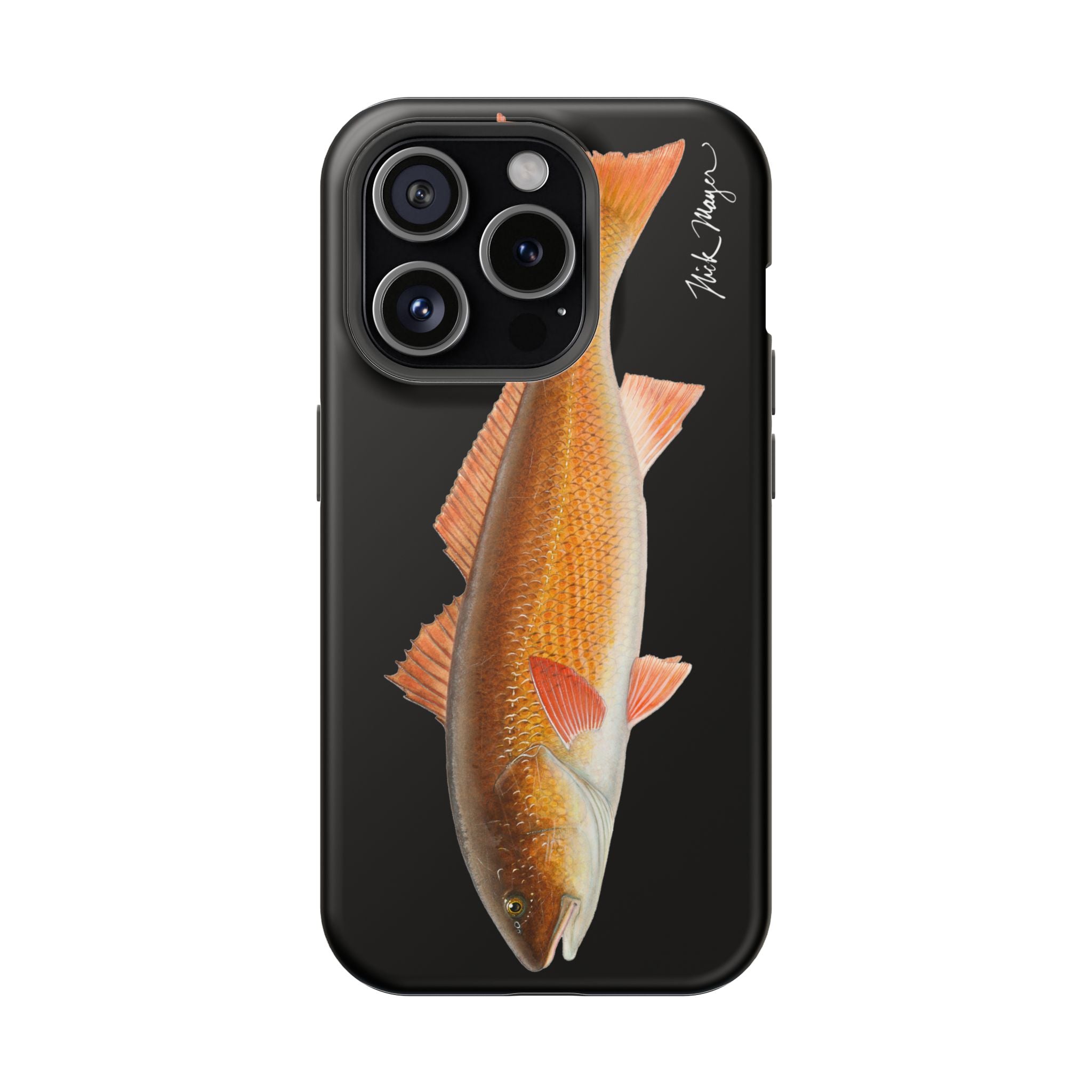 Redfish MagSafe Black iPhone Case