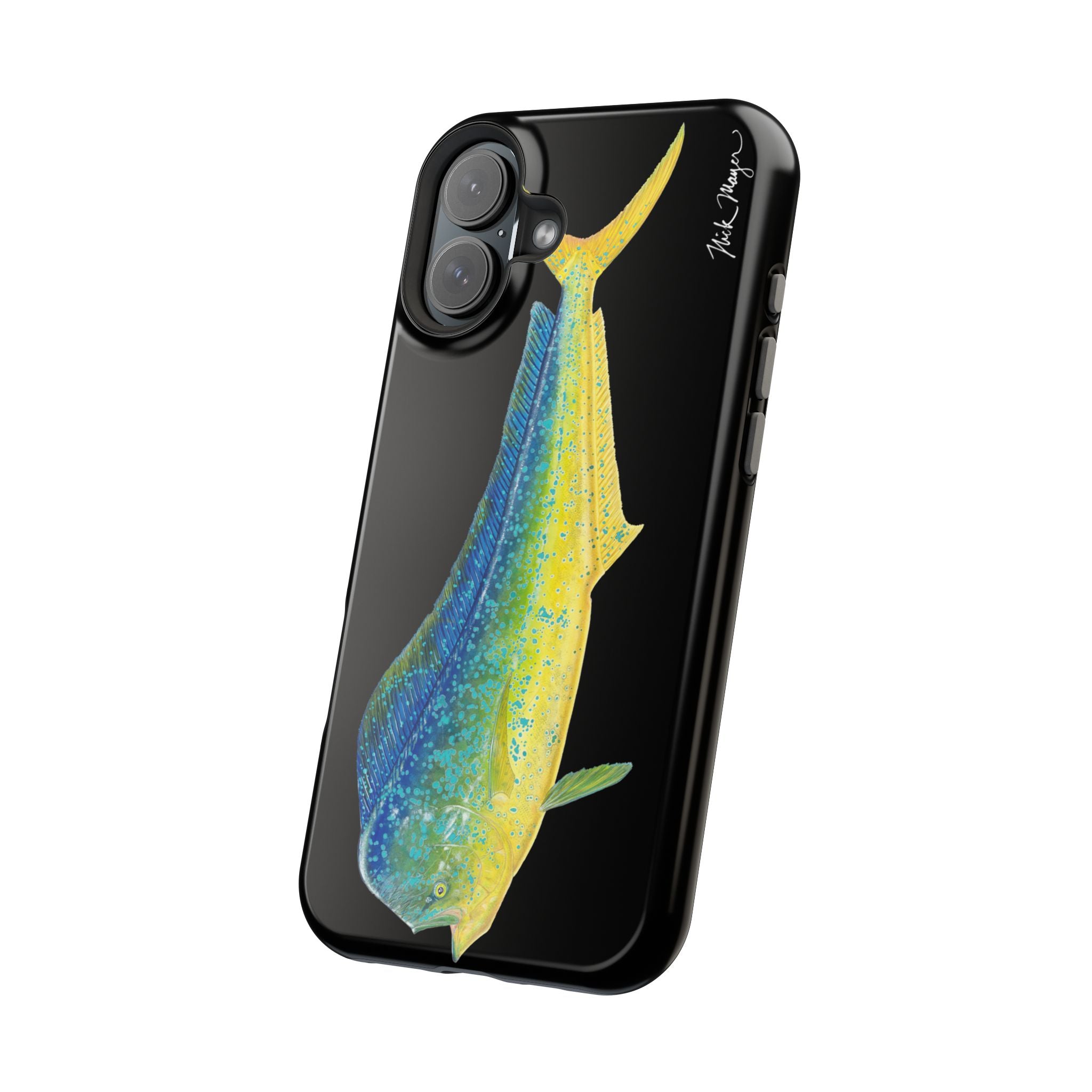 Bull Mahi MagSafe Black iPhone Case