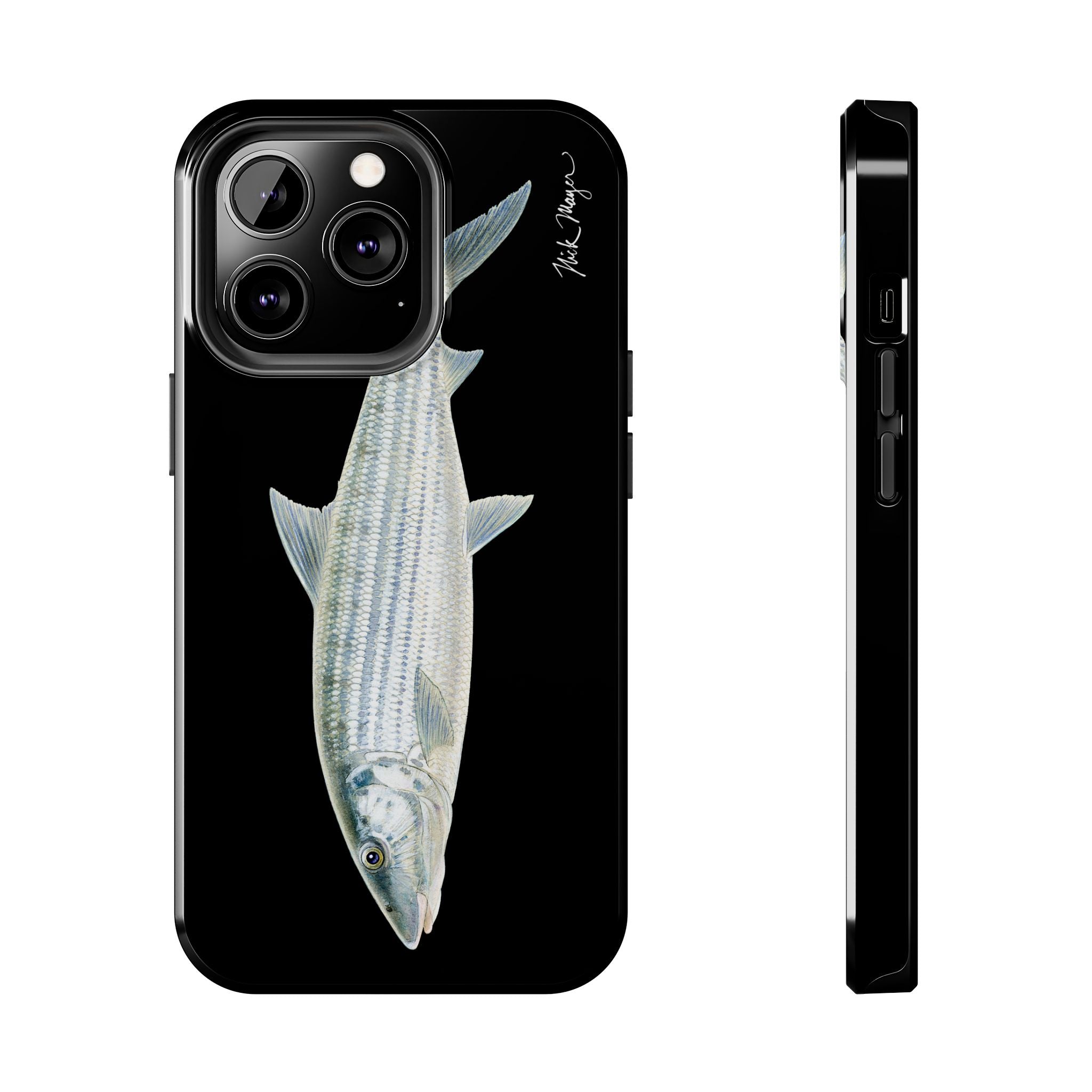 Bonefish Black Phone Case (iPhone)