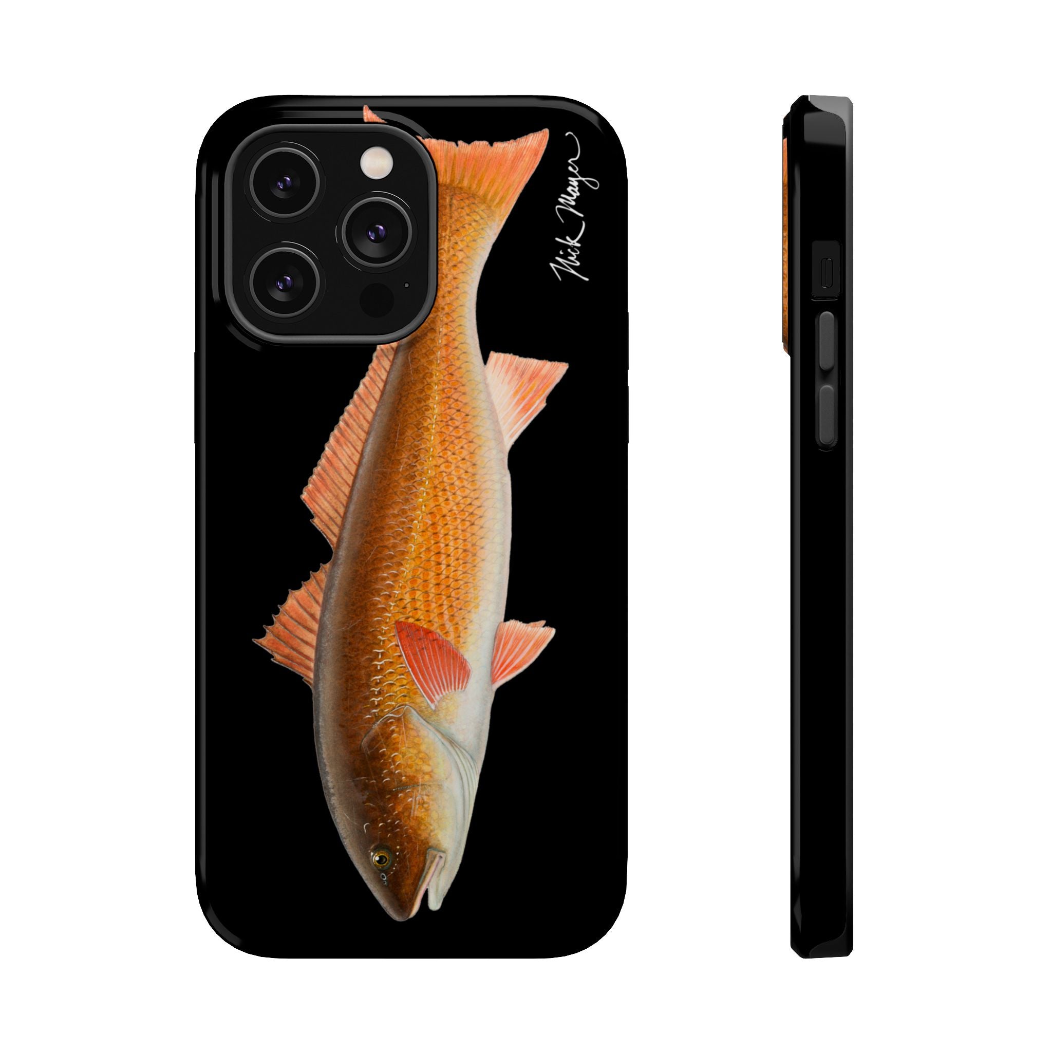 Redfish MagSafe Black iPhone Case