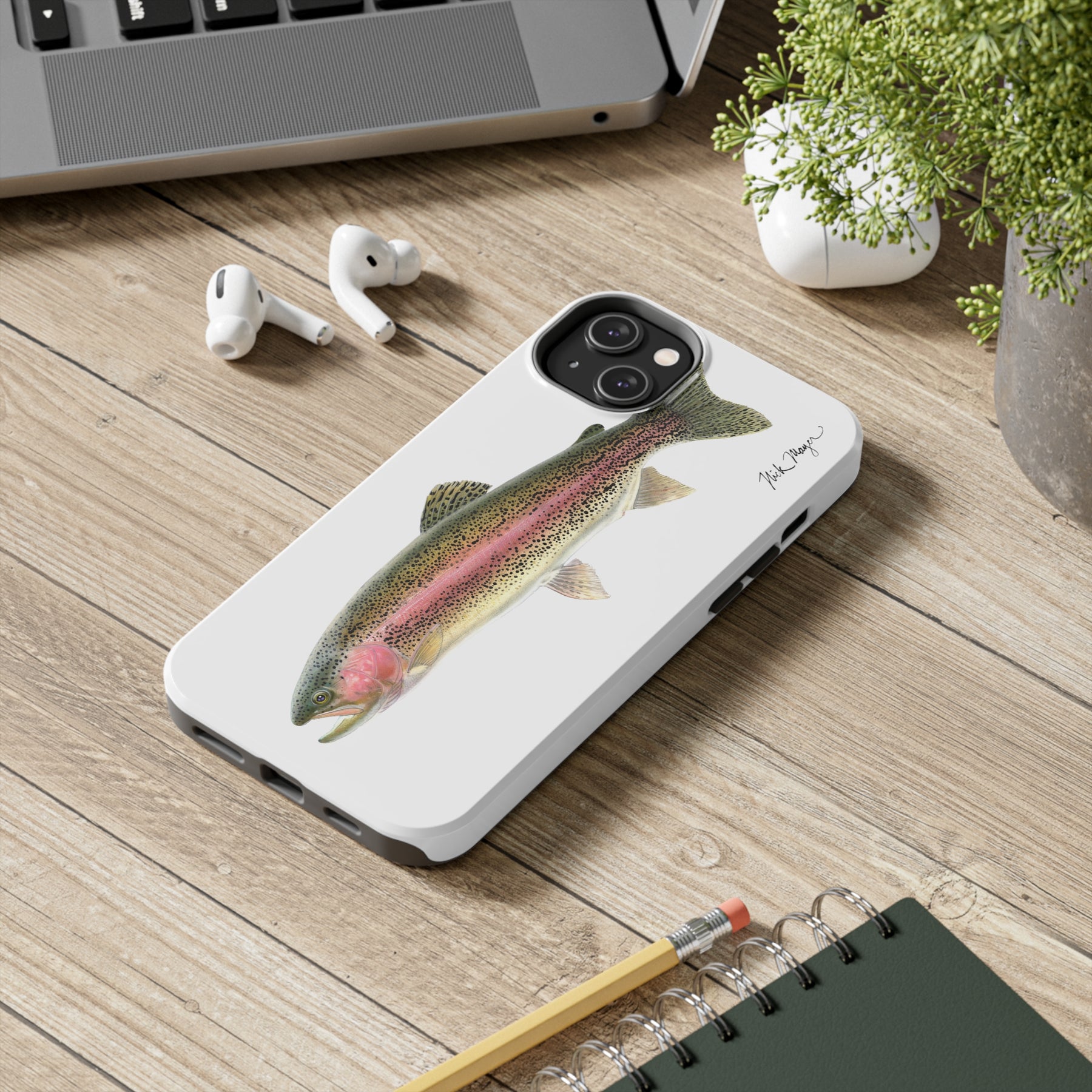 Rainbow Trout Phone Case: Durable & Stylish Protection