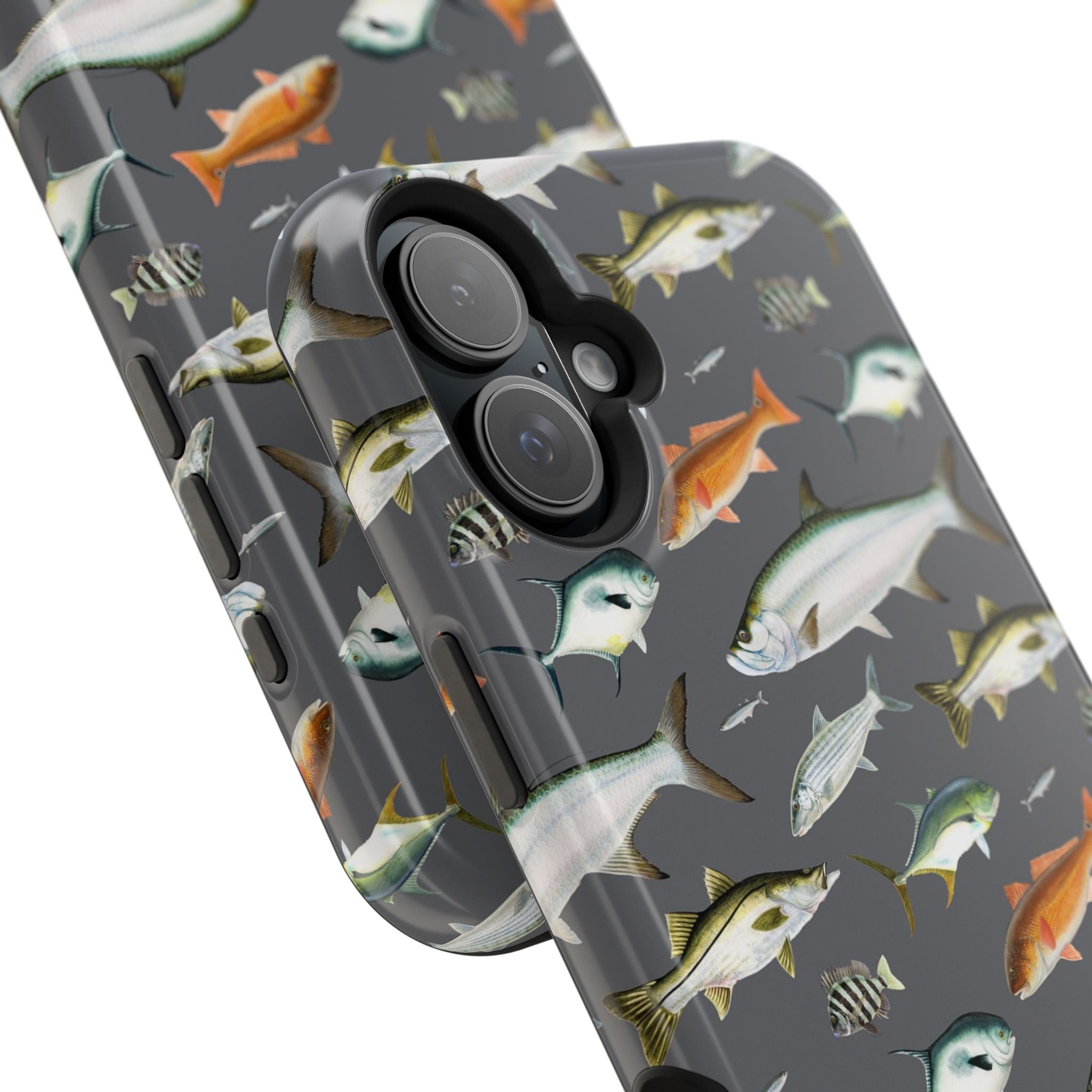 NEW Southern Fish Grey MagSafe iPhone Case
