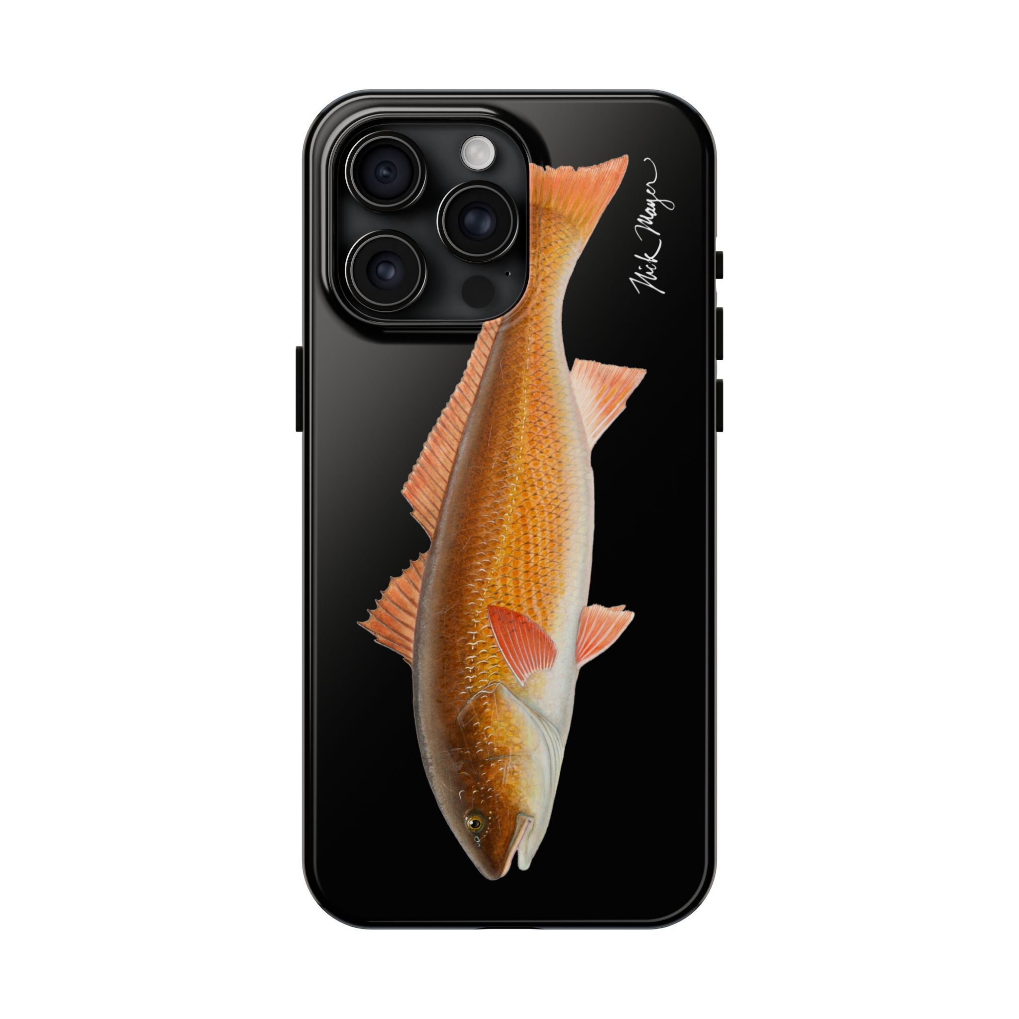 Redfish Black Phone Case (iPhone)