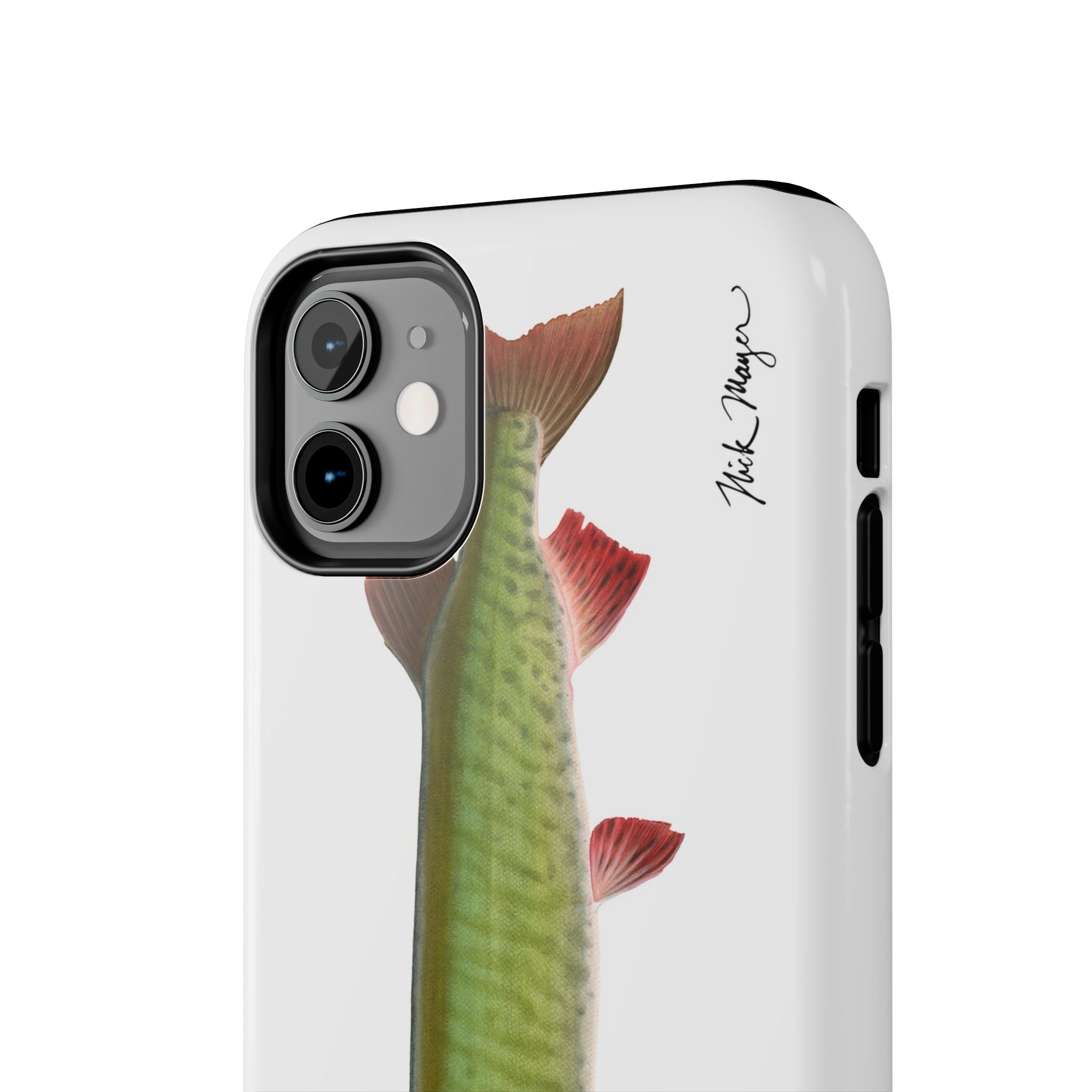 Trophy Muskie White Phone Case (iPhone)