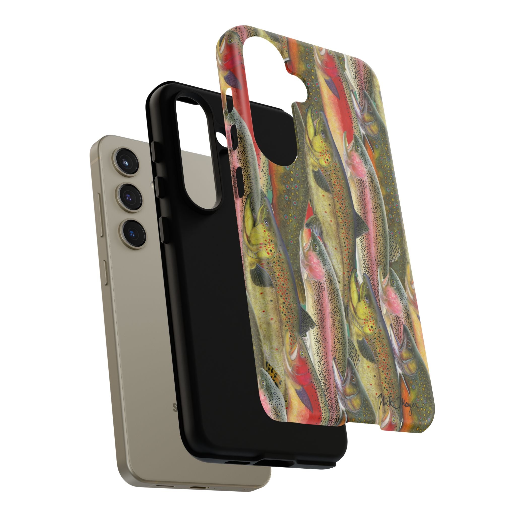 NEW Trout Angler Phone Case (Samsung) Printify