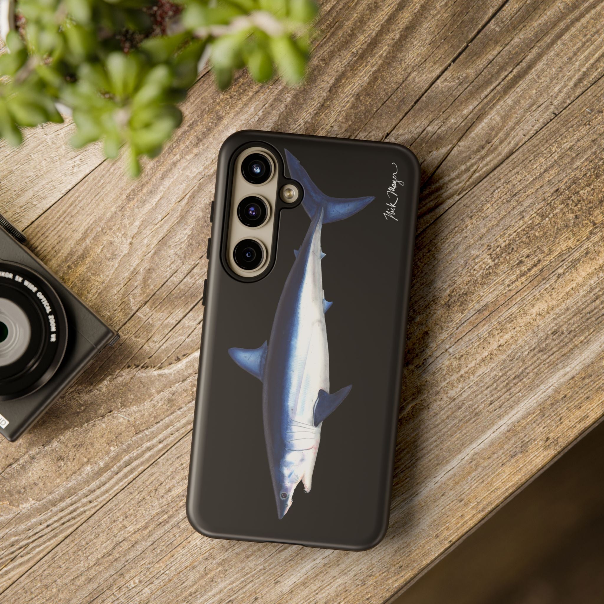 Mako Shark Black Phone Case (Samsung)