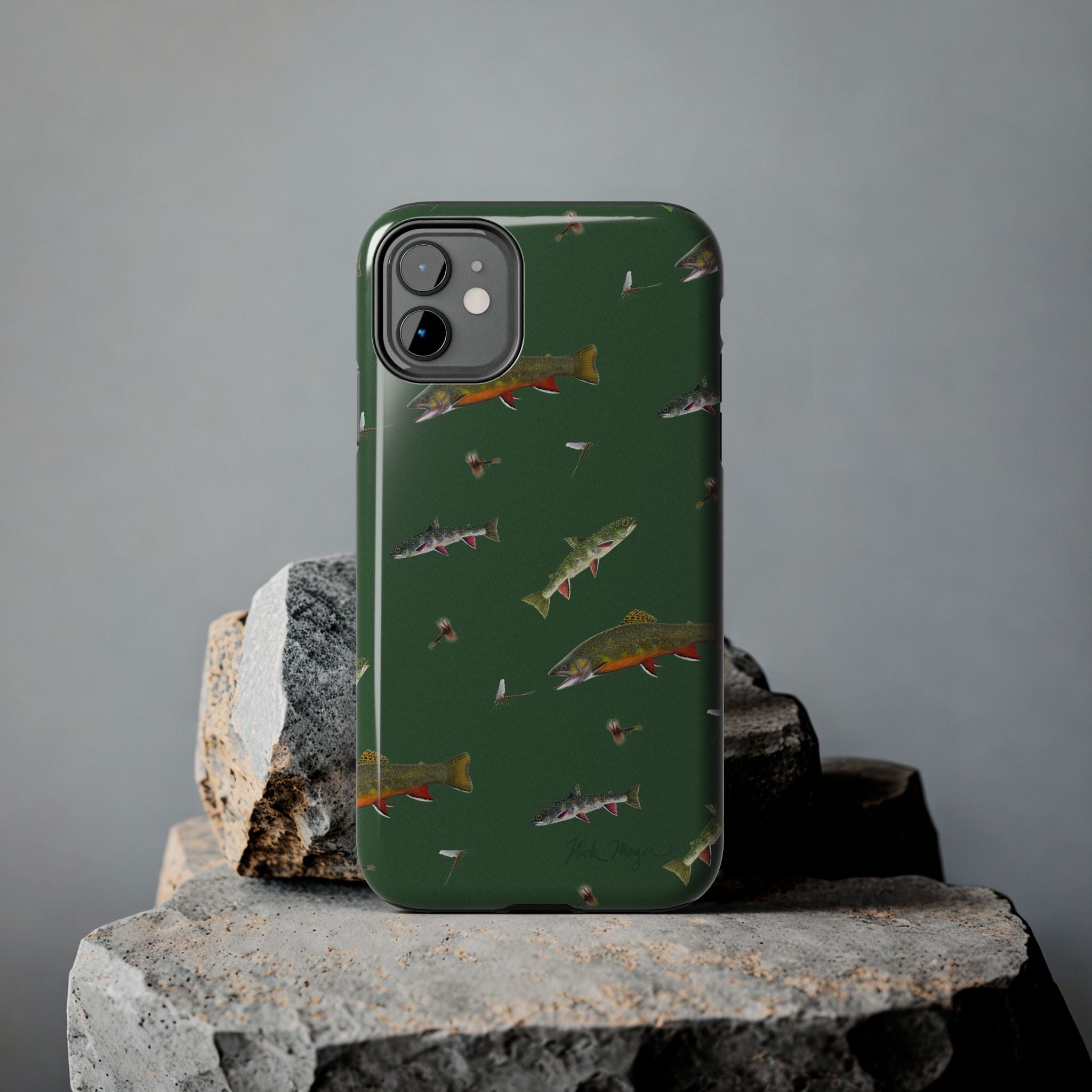 Trout and Flies Phone Case (iPhone)