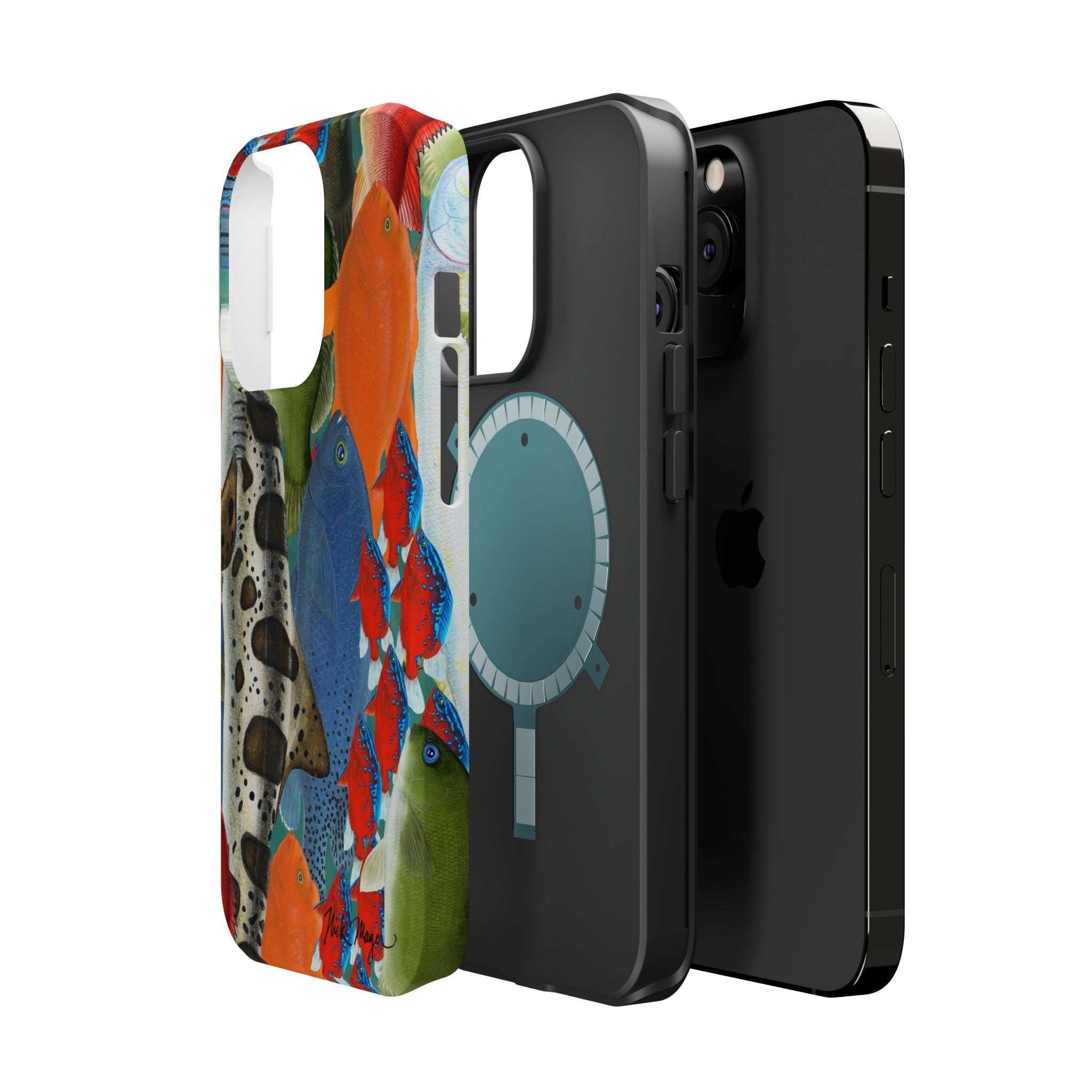California Dive Fish MagSafe iPhone Case