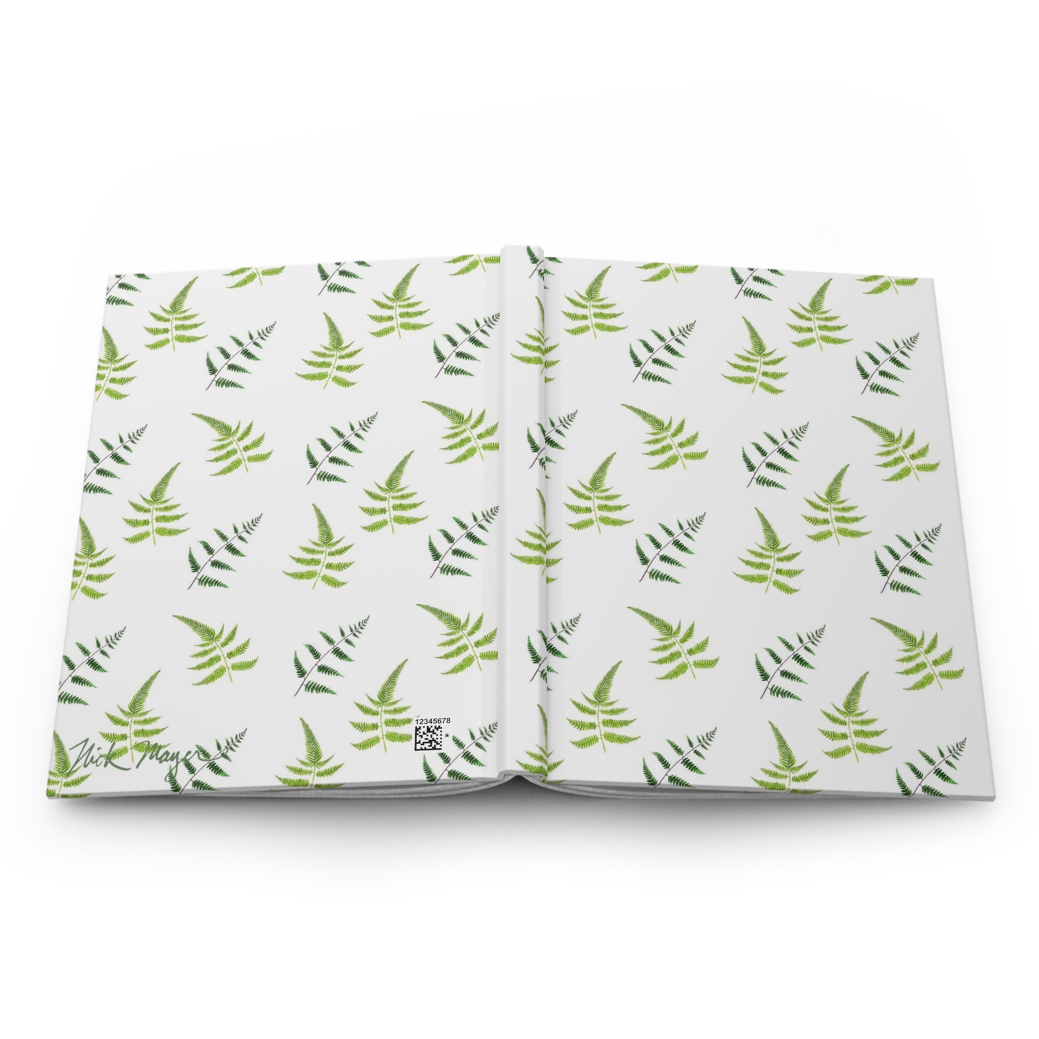 White Ferns Hardcover Journal/ Notebook