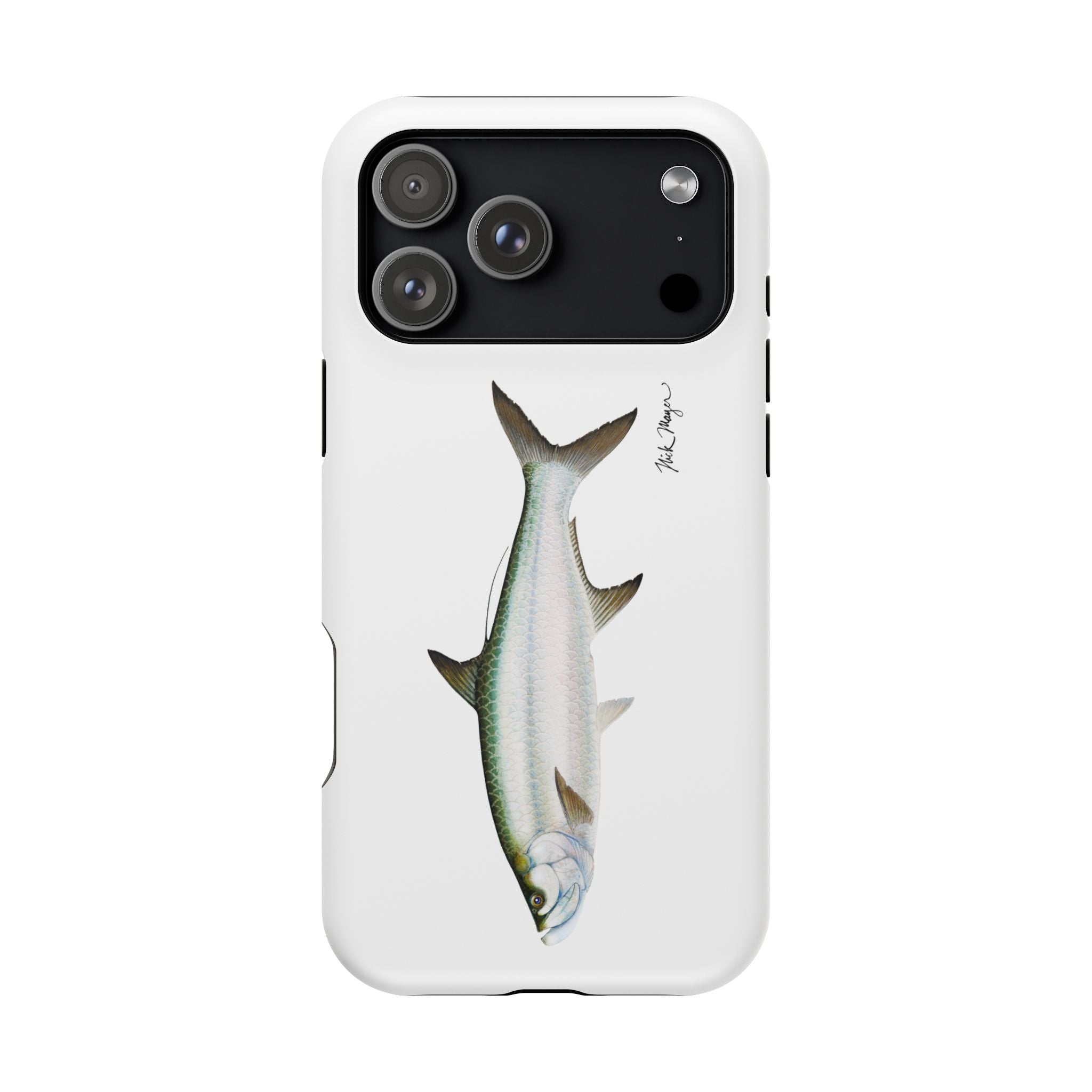 Tarpon MagSafe White iPhone Case