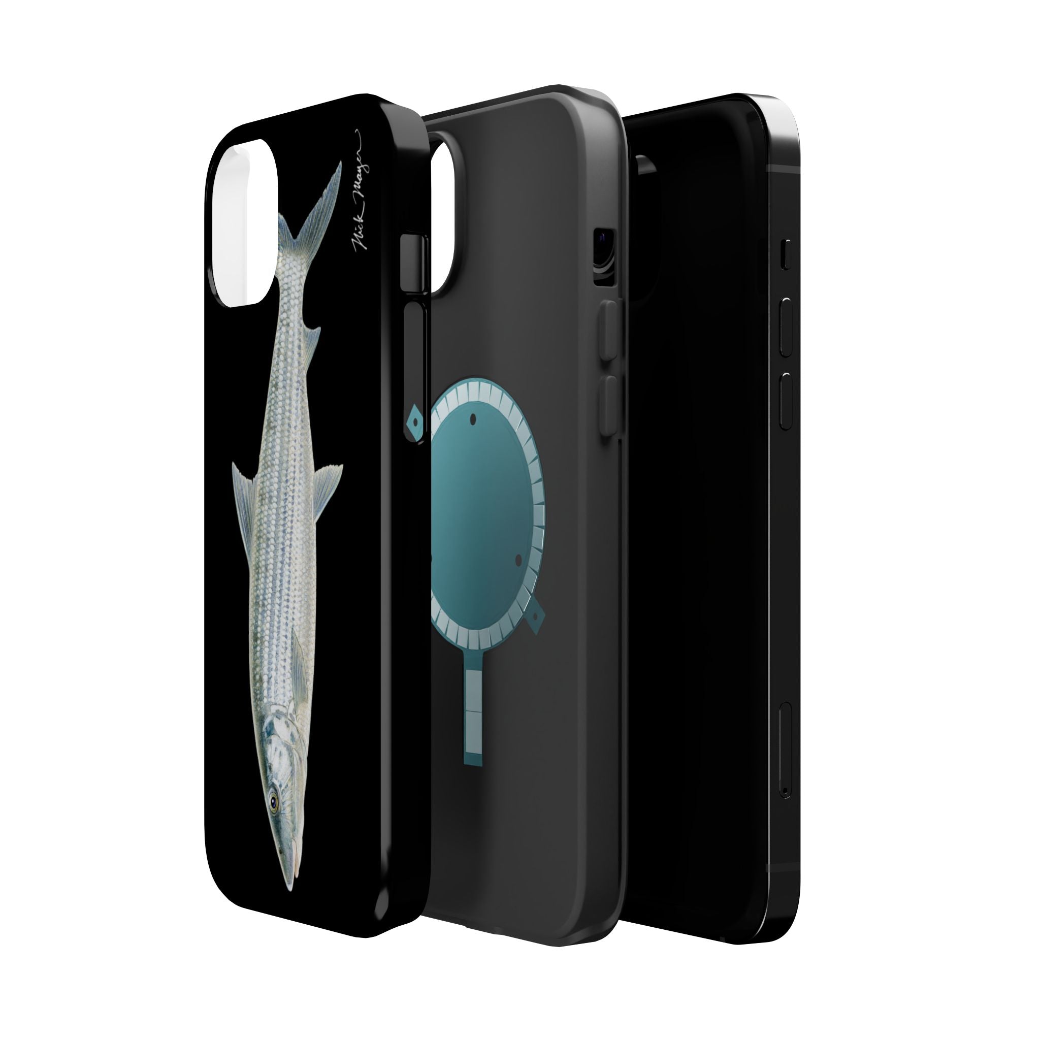 Bonefish MagSafe Black iPhone Case